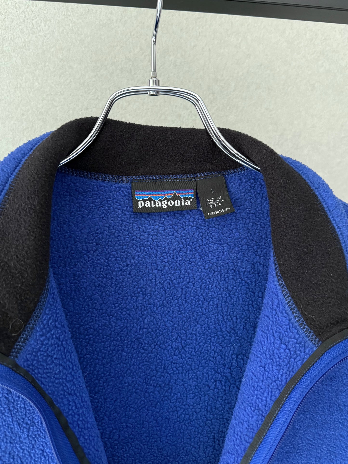 90's patagonia fleece vest "Made in USA"