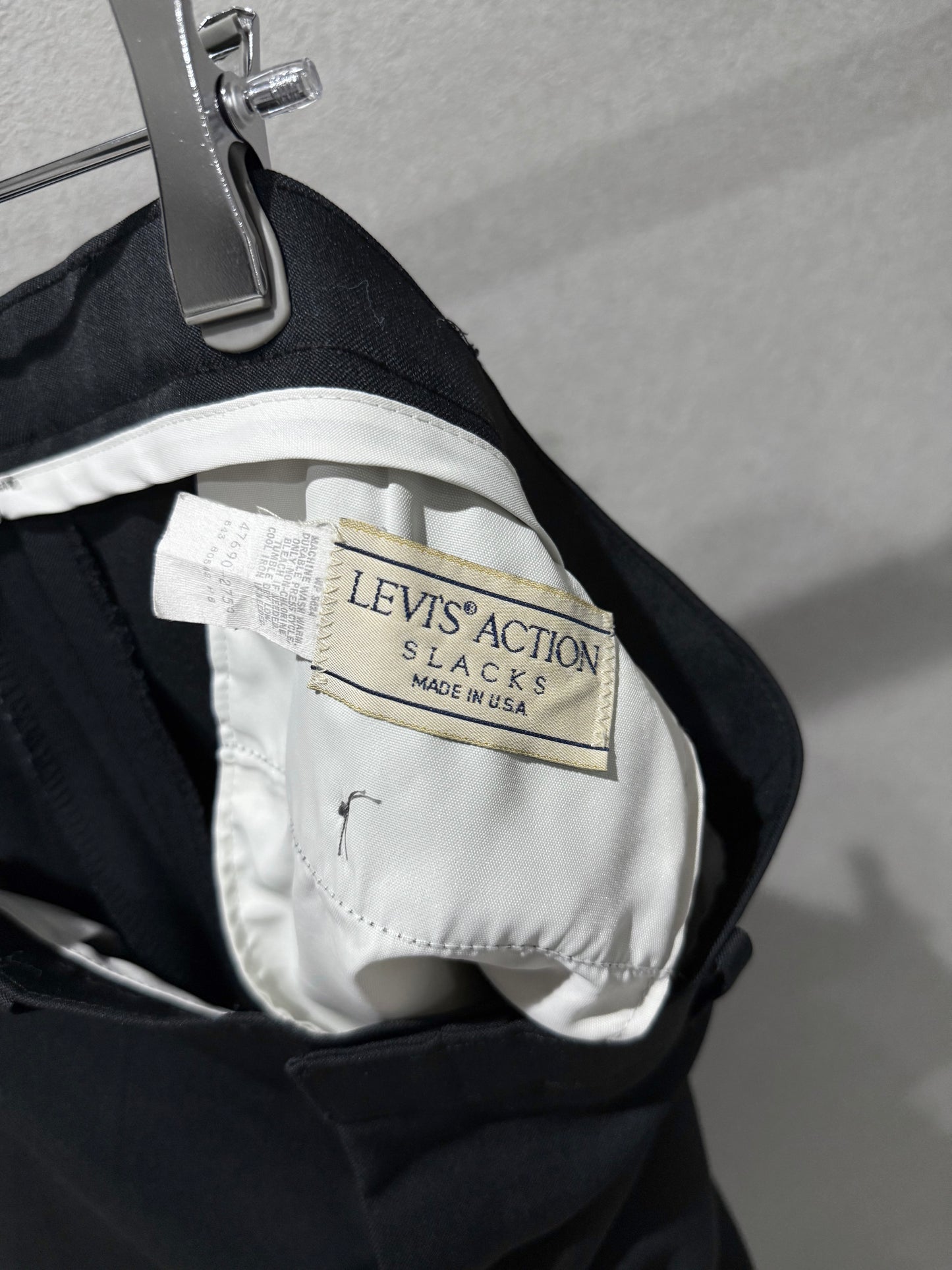 80's Levi's action slacks "Made in USA"