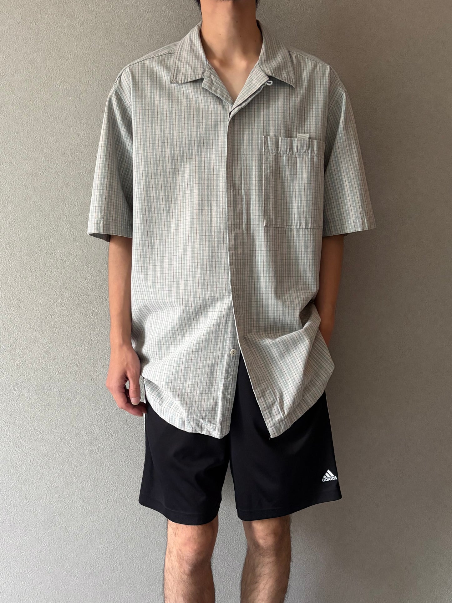 00's Levi's silverTab open collar shirt