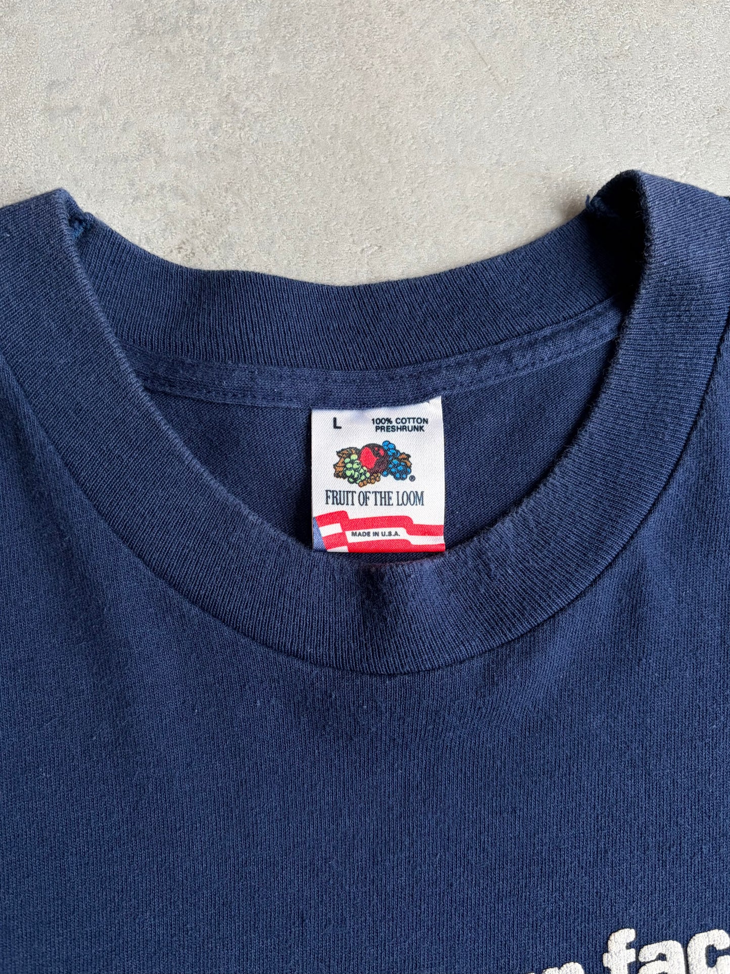 90's UNKNOWN message t-shirt "Made in USA"