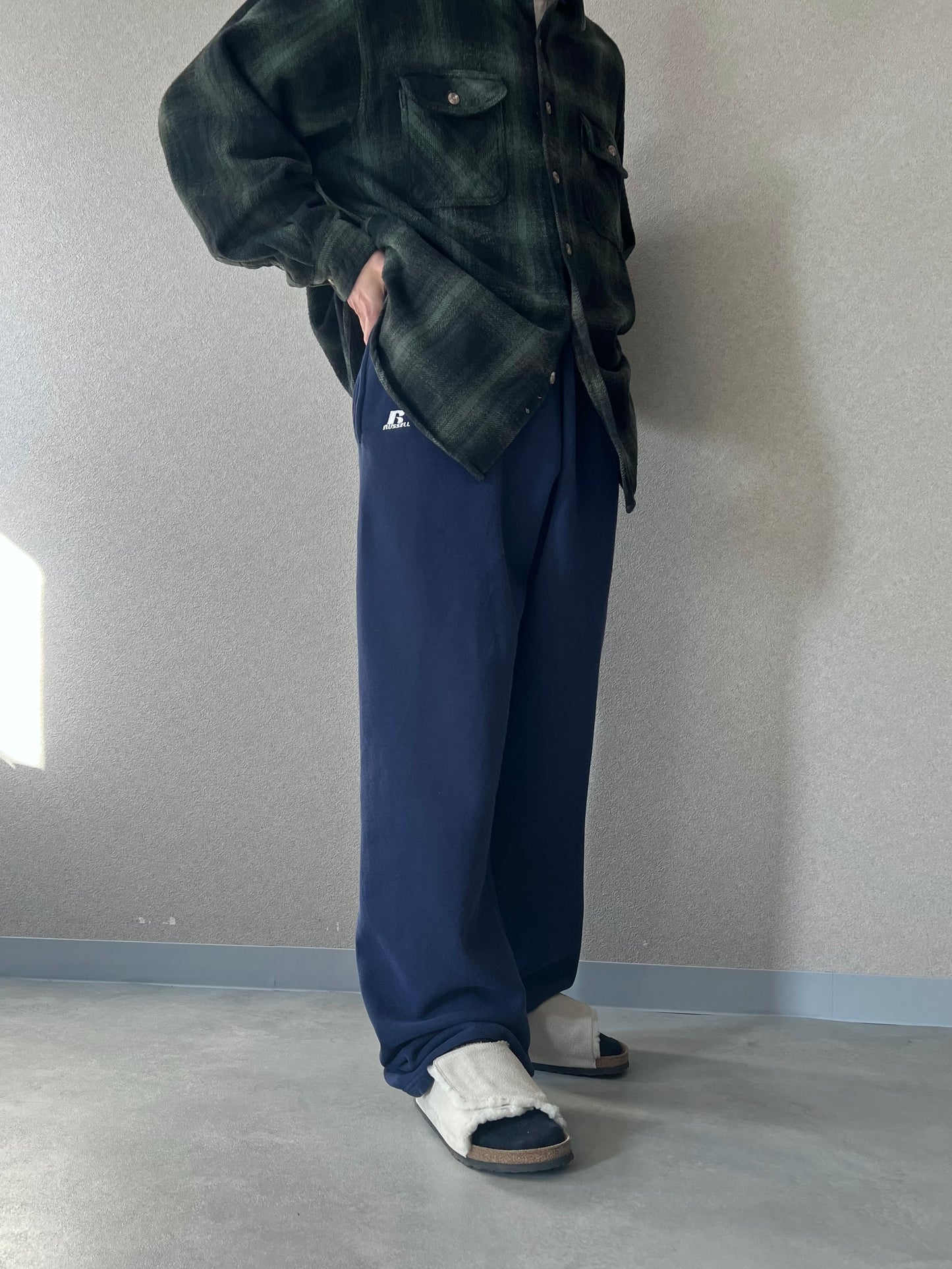 00's RUSSELL sweat pants "PRO COTTON"