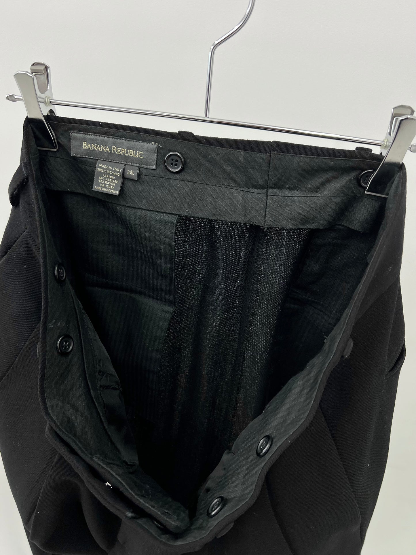 00’s BANANA REPUBLIC wool slacks "Made in ITALY"