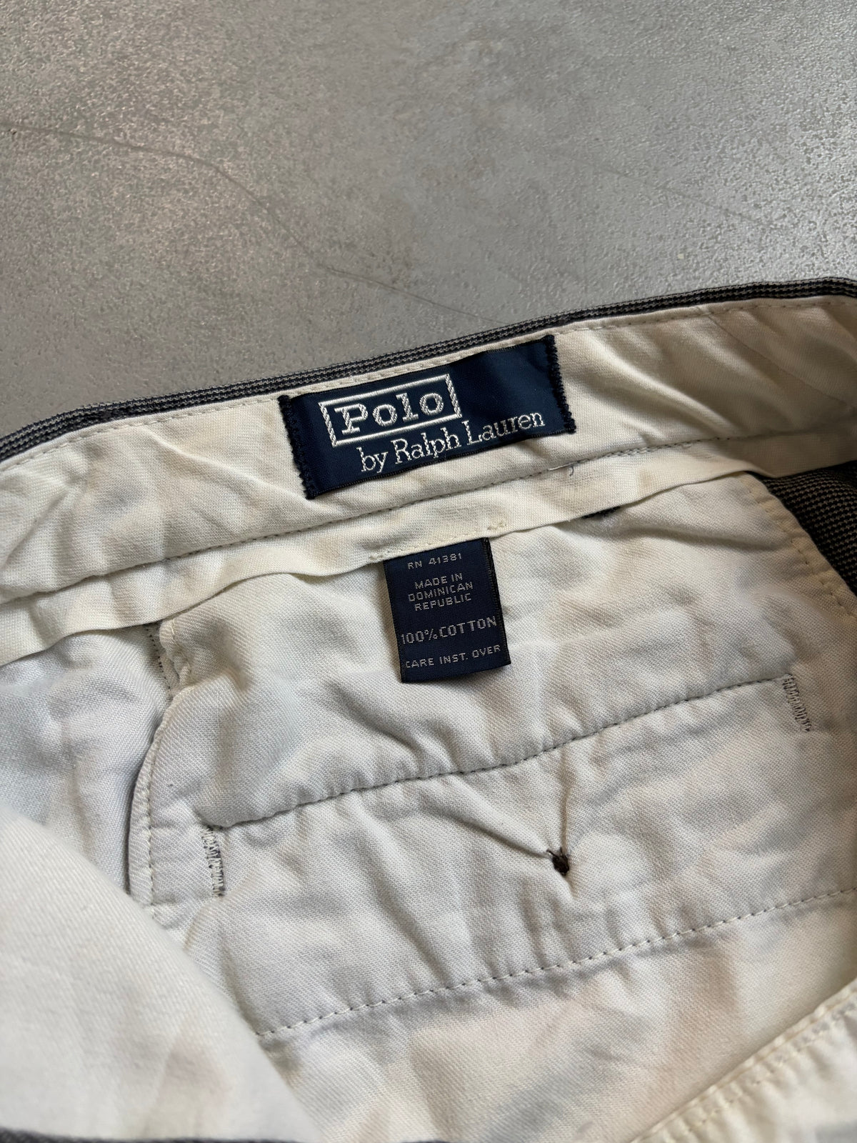 90's Polo Ralph Lauren cotton slacks