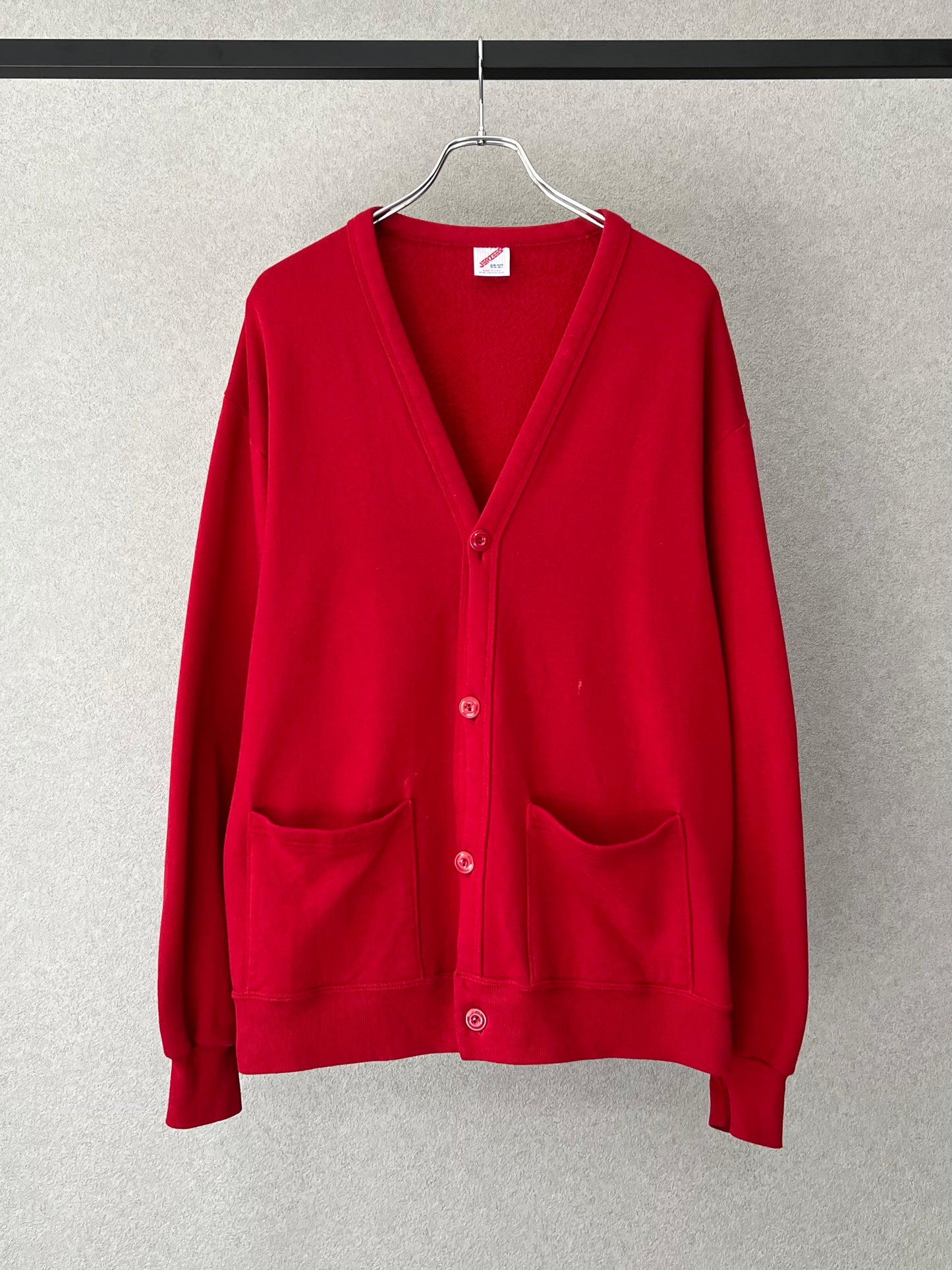 80's JERZEES sweat cardigan