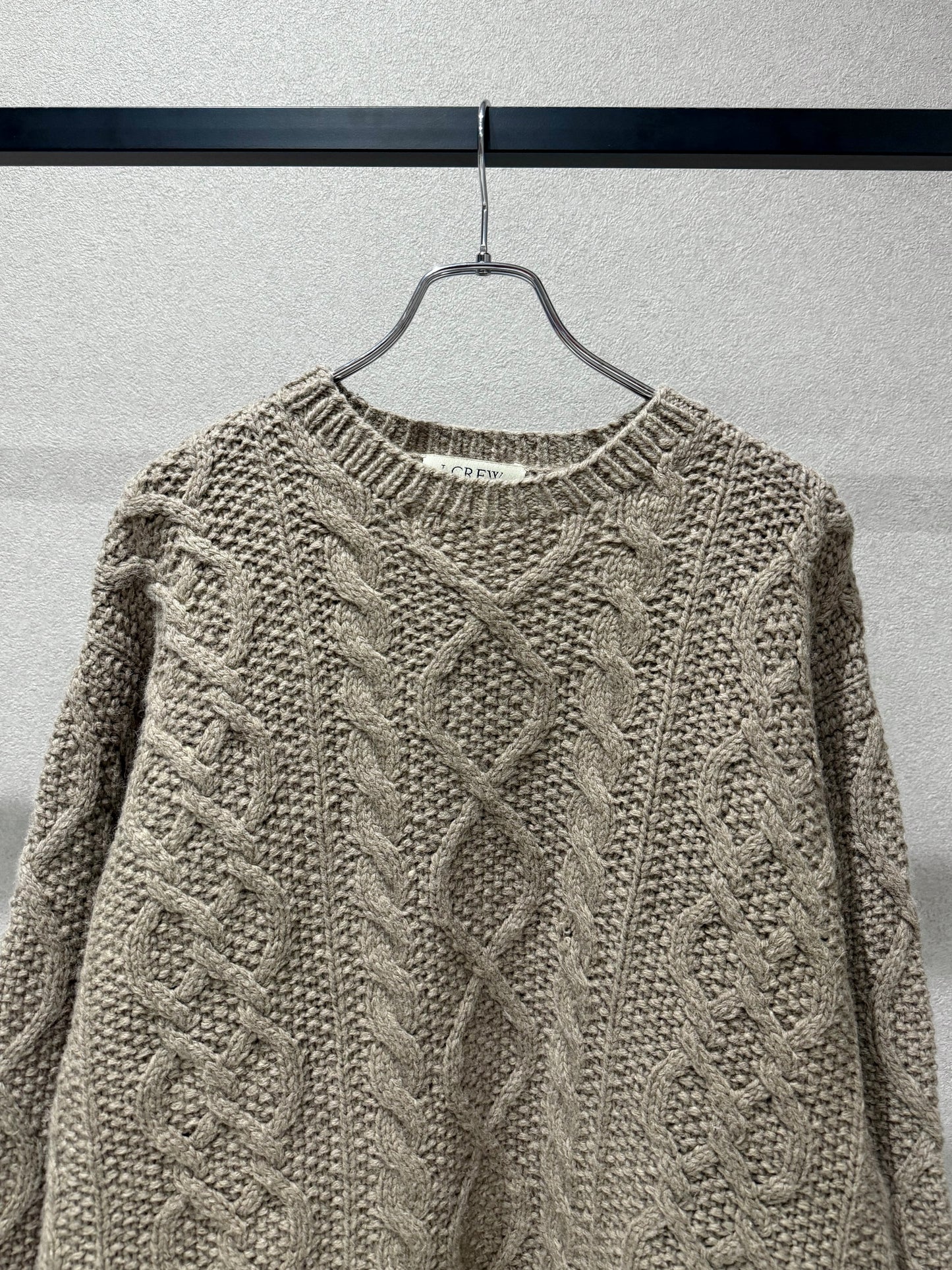 90's J.CREW shetland wool knit