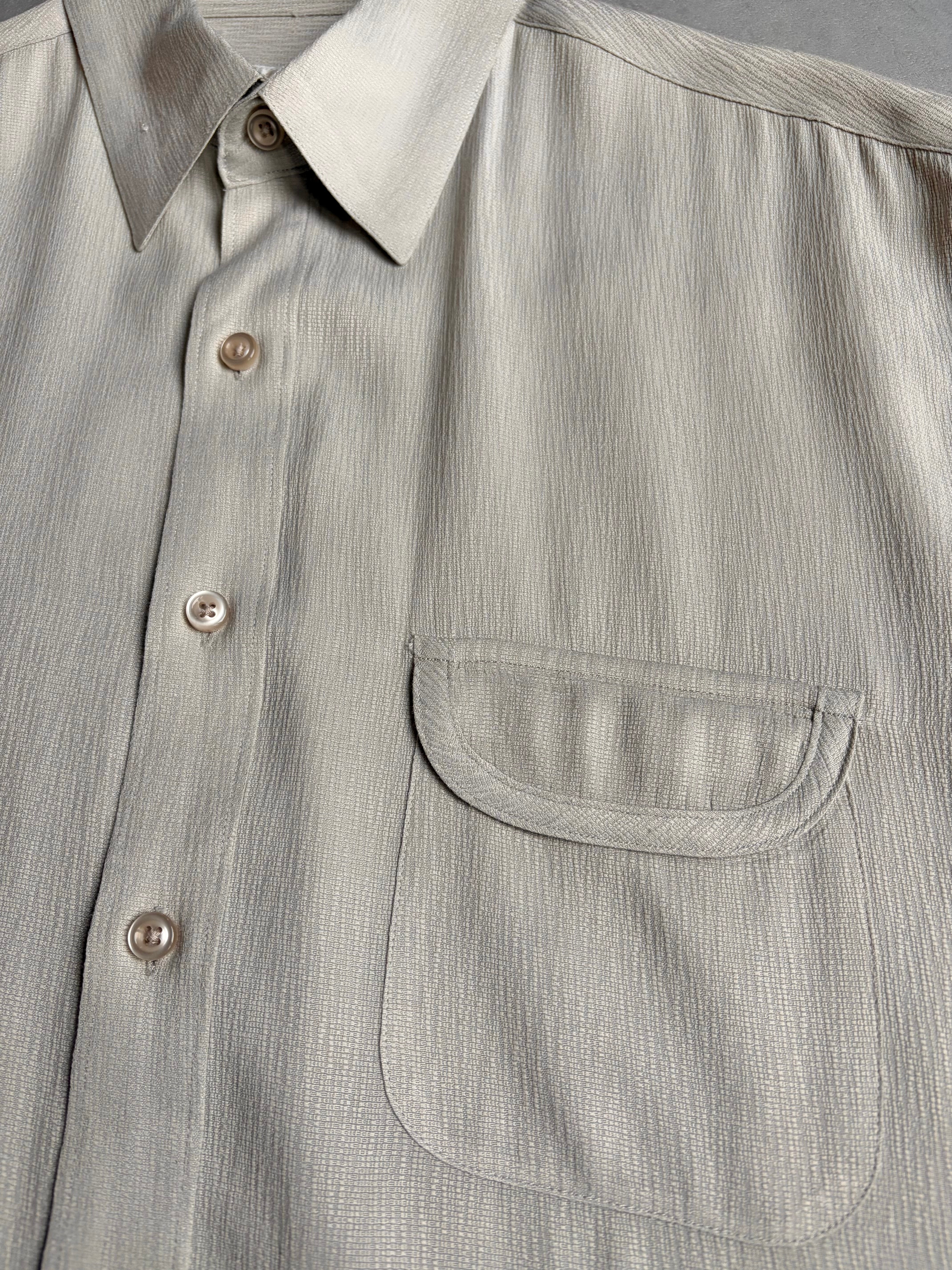 90’s PERRY ELLIS レーヨンシャツ 90's PERRY ELLIS S/S rayon shirt – HARU CLOTHING STORE