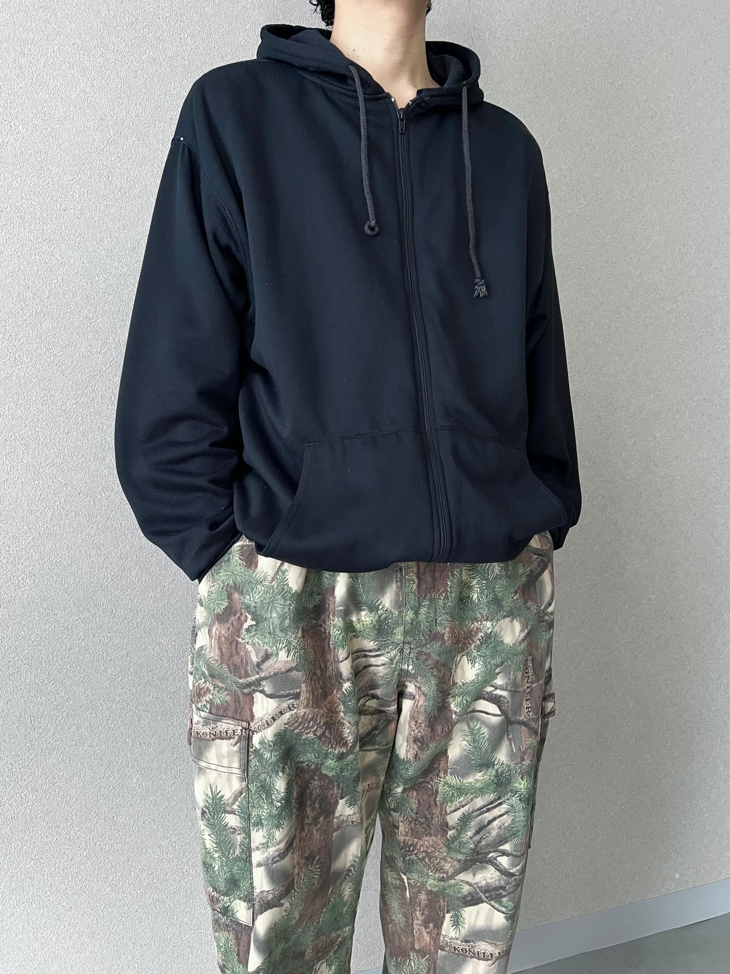 80's BIG CREEK thermal lining sweat hoodie