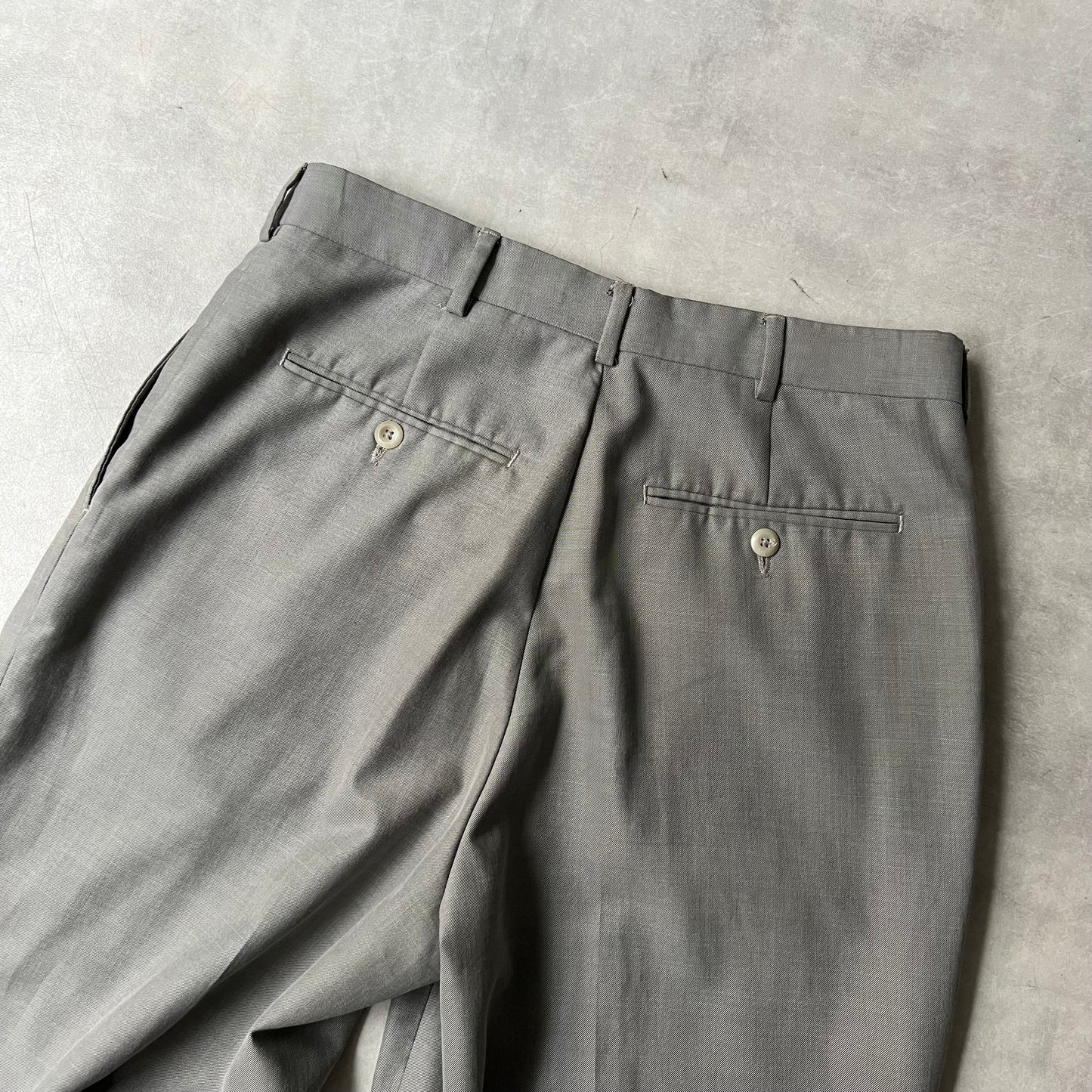 00's PERRY ELLIS AMERICA 2tuck slacks