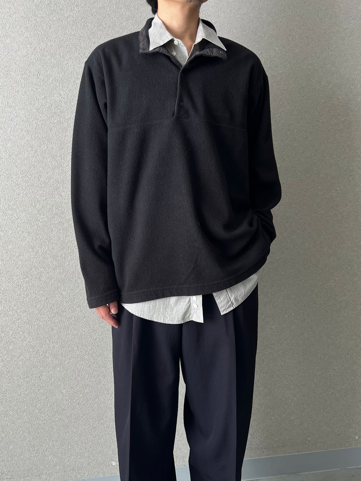 90's patagonia fleece pullover "Made in USA"