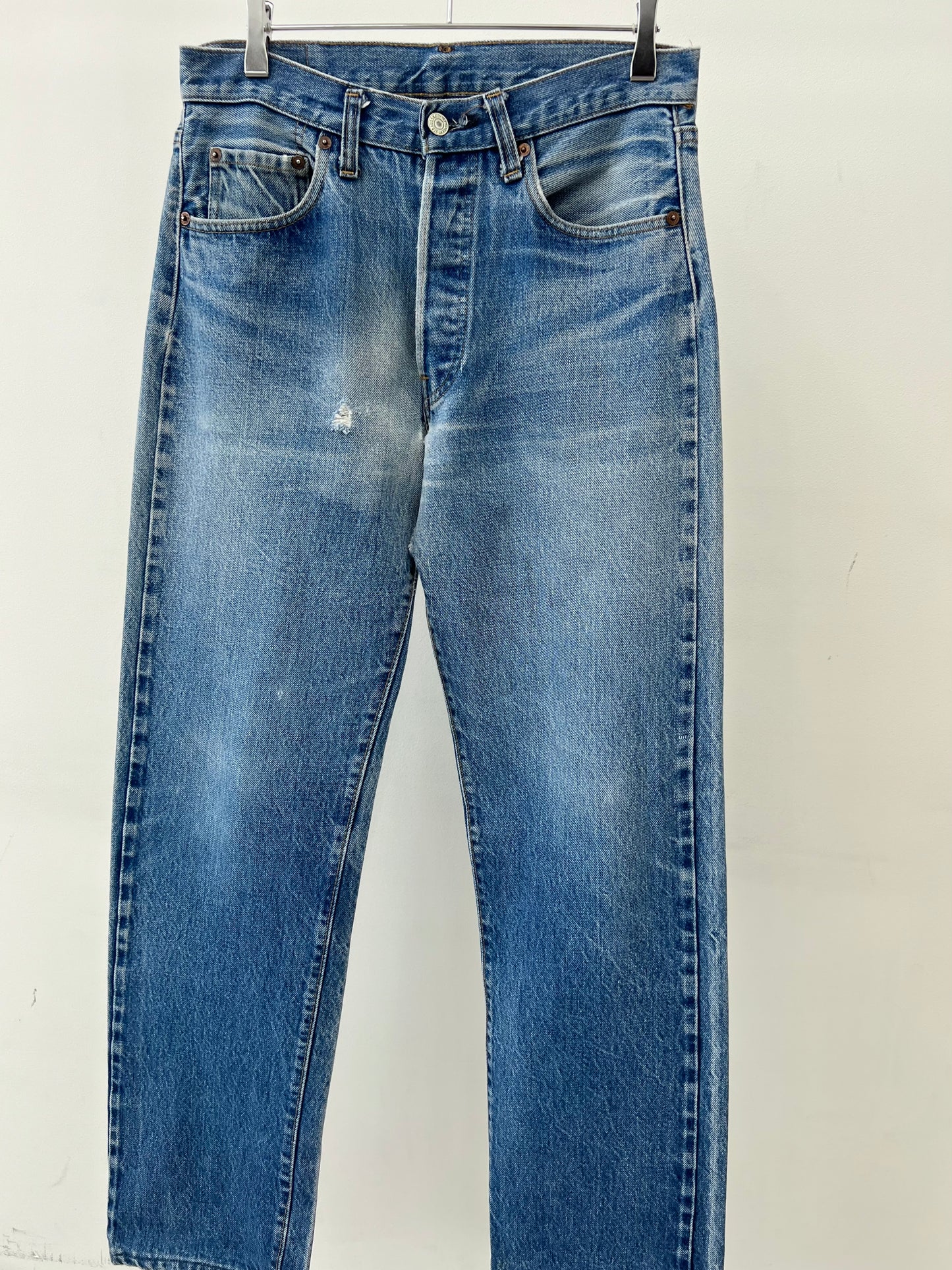 70's〜 Levi's 501 denim pants "66 chain"