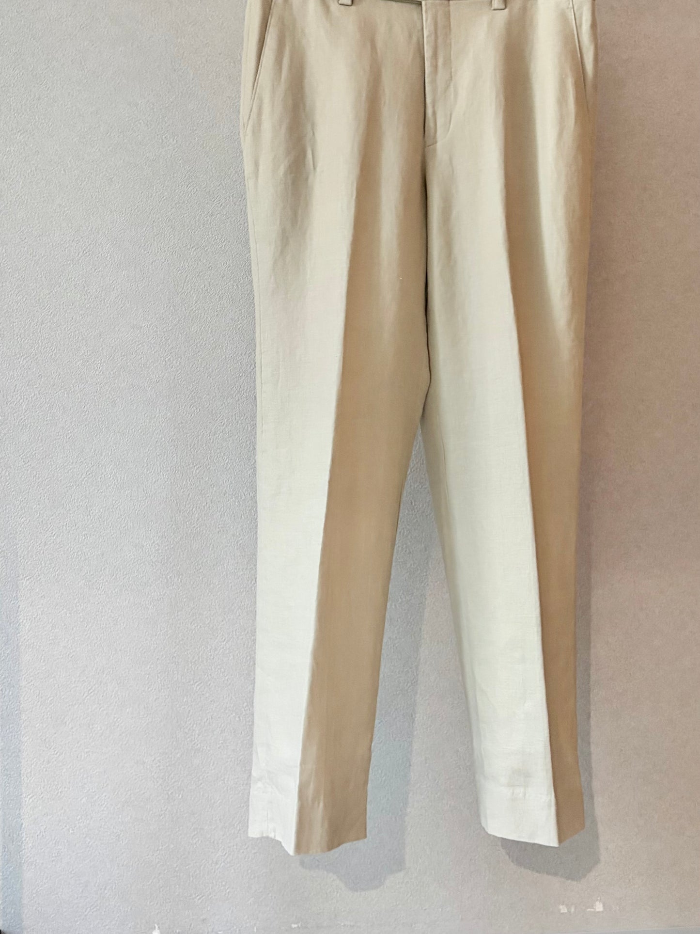 00's Calvin Klein linen slacks