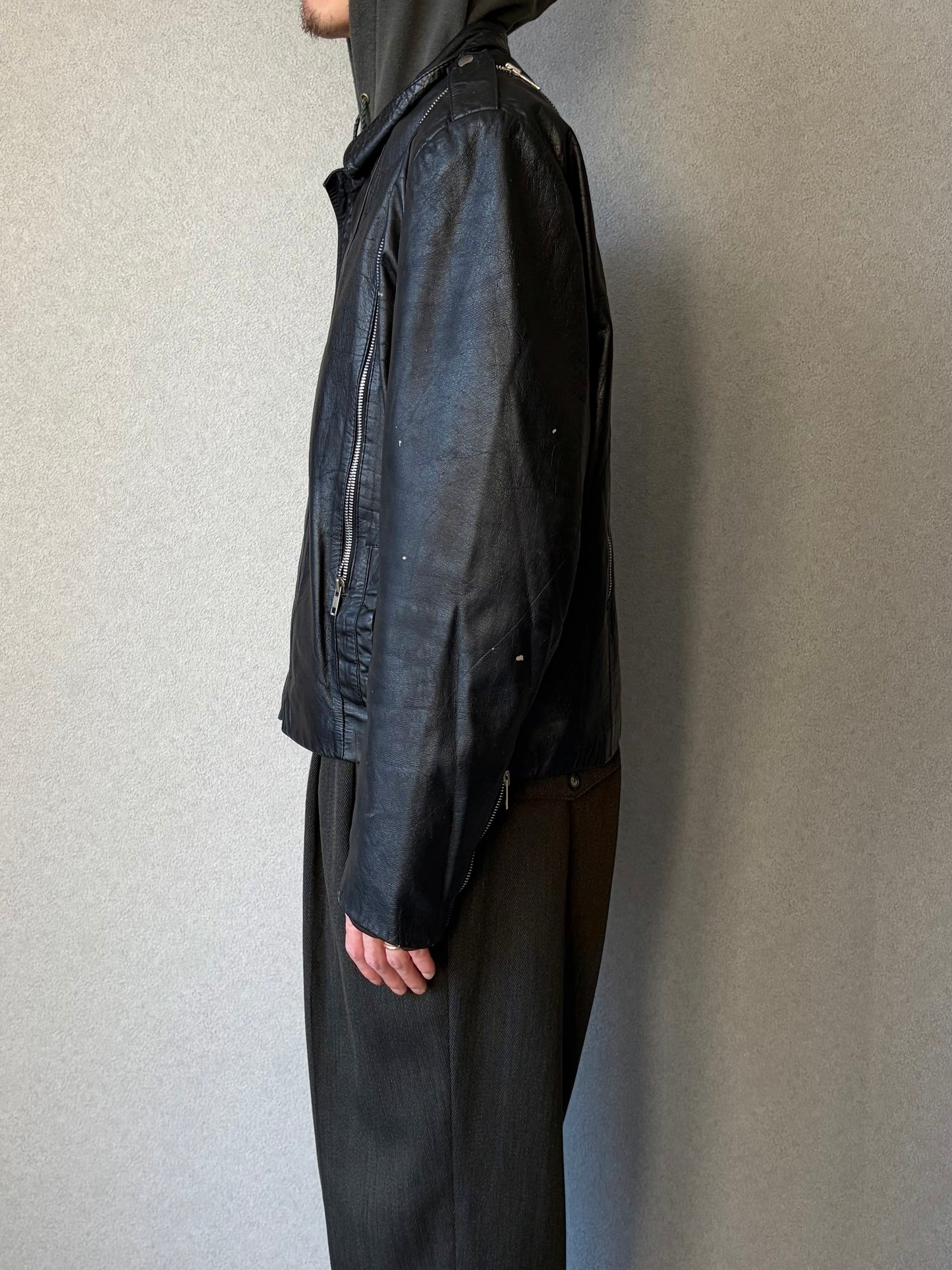 80's Chessking leather jacket