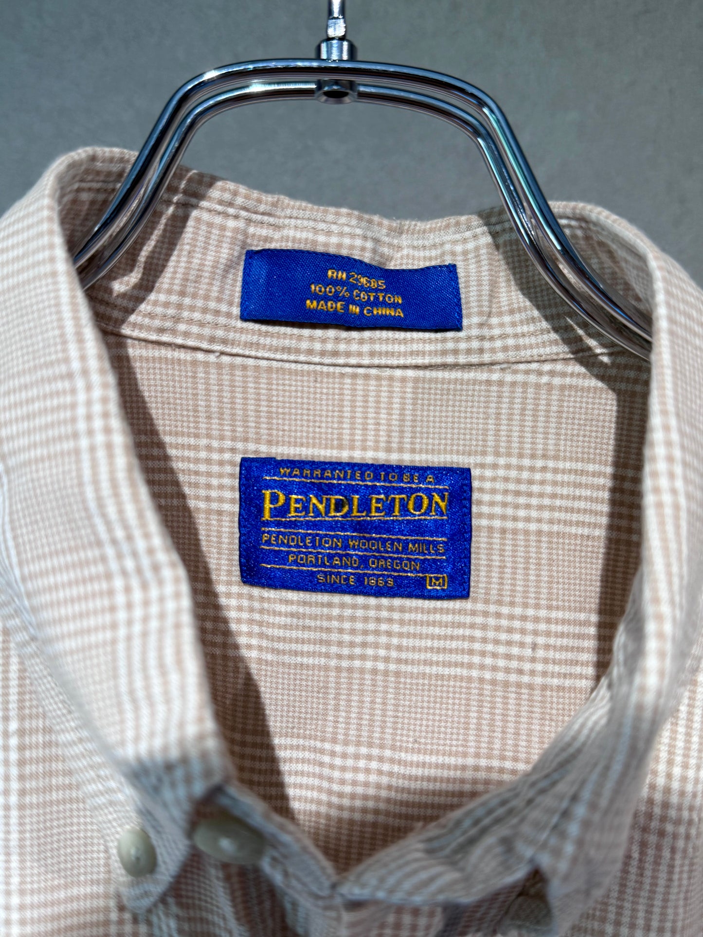00's PENDLETON S/S BD shirt