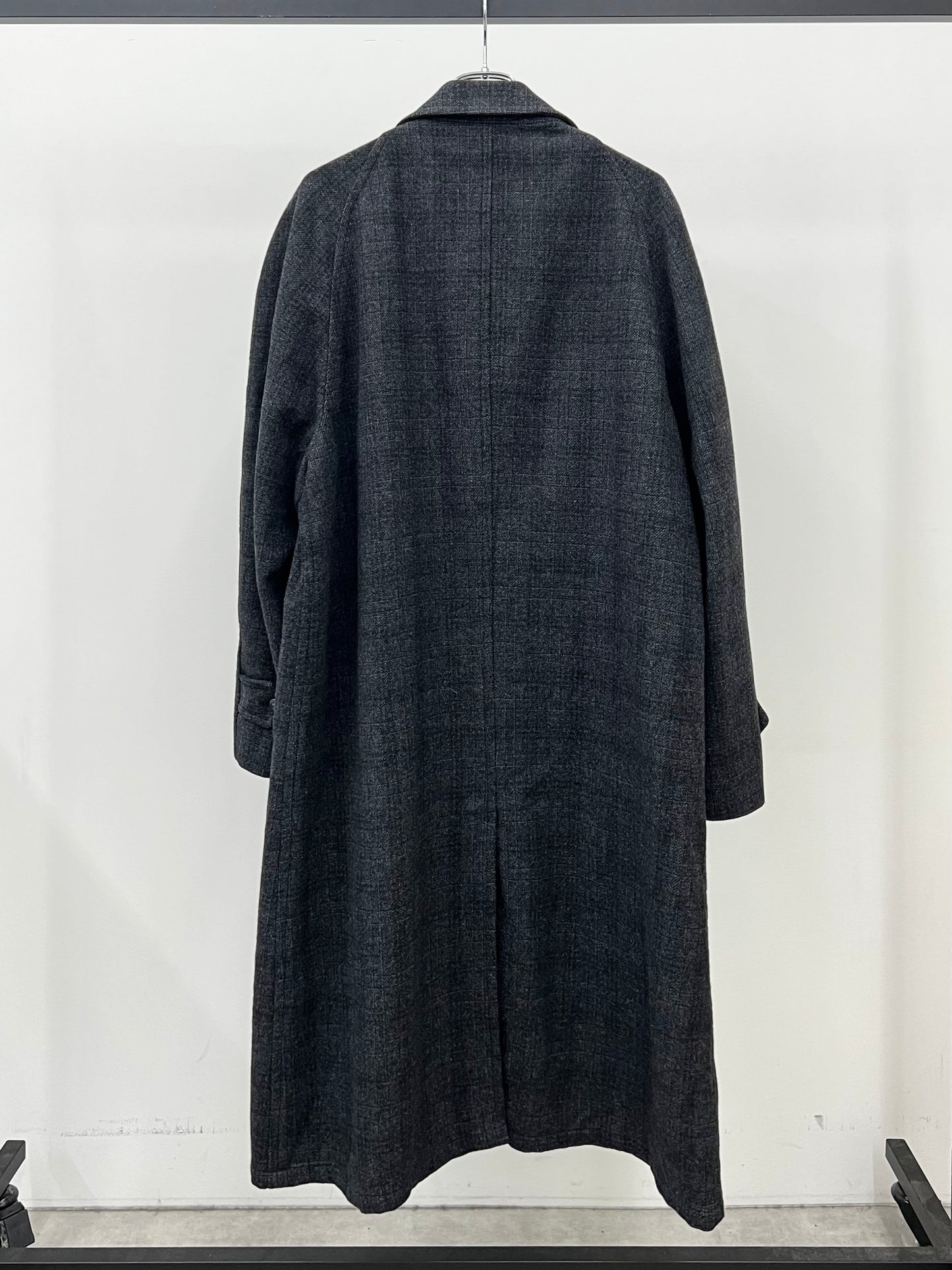 60's Alligator wool balmacaan coat