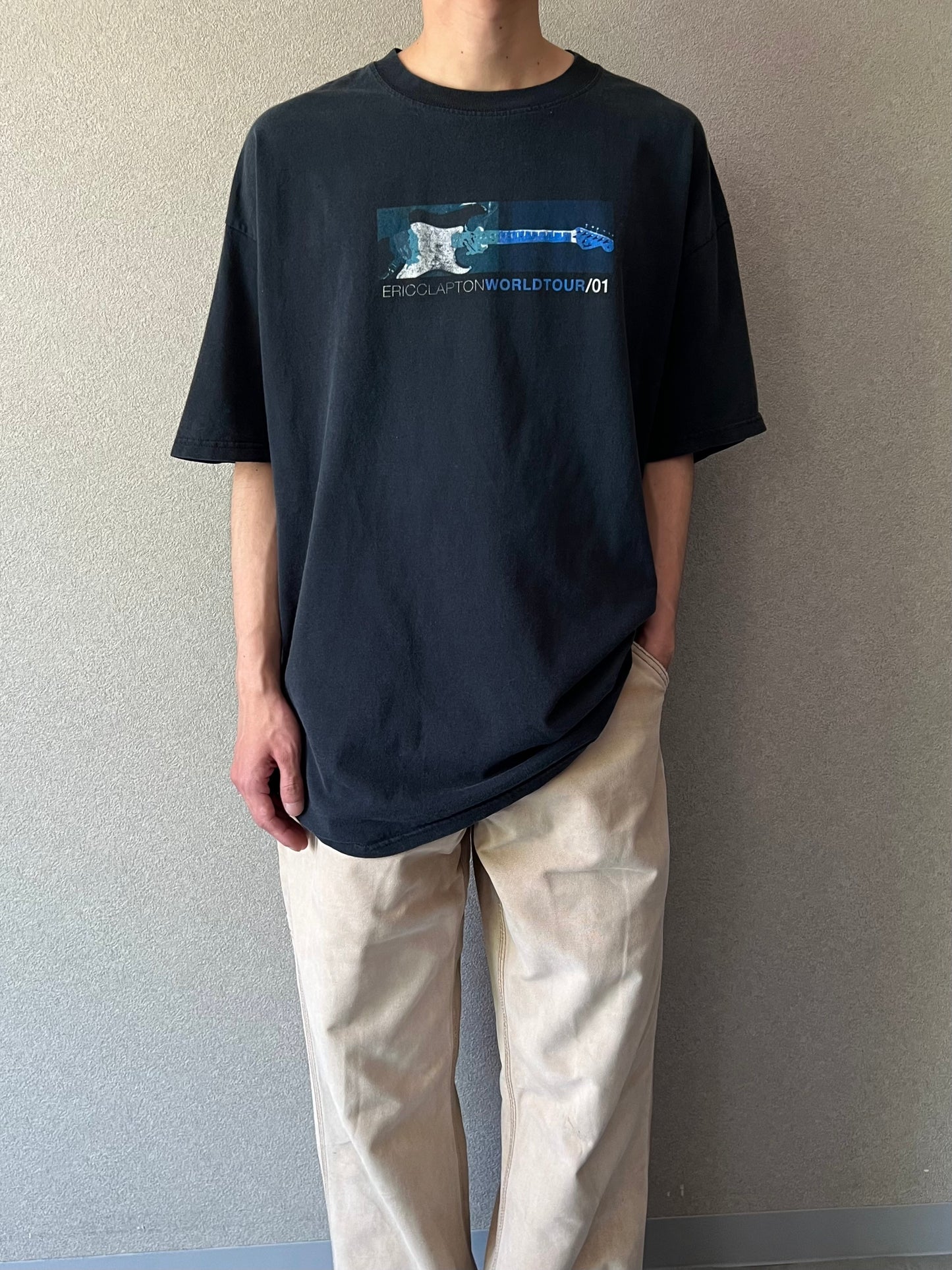 00's ERIC CLAPTON music t-shirt "Made in USA"