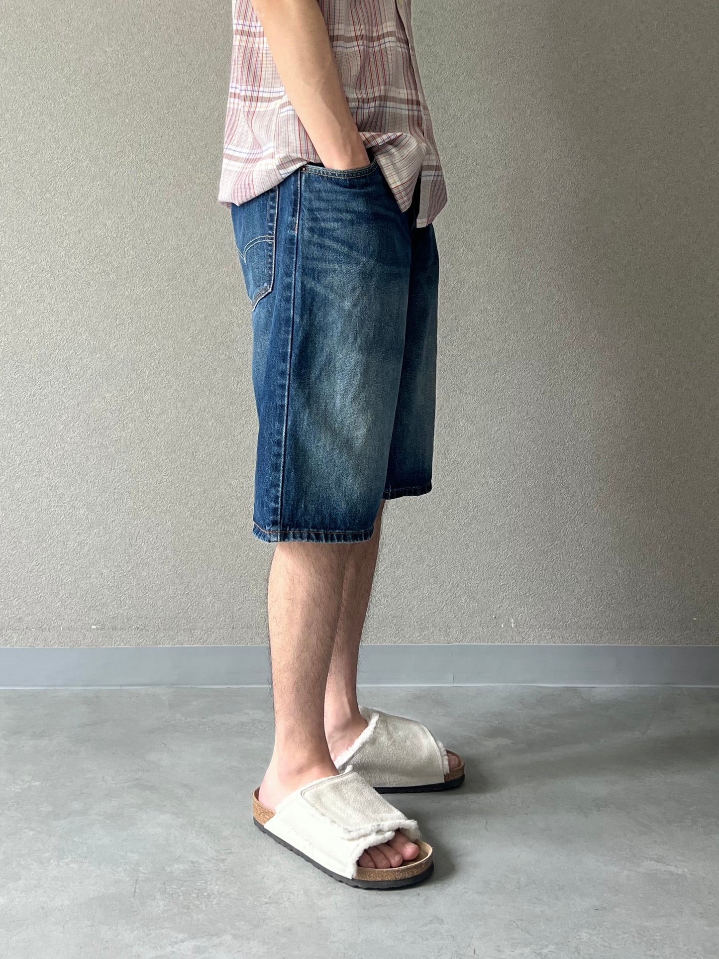 00's Levi's 569 denim shorts