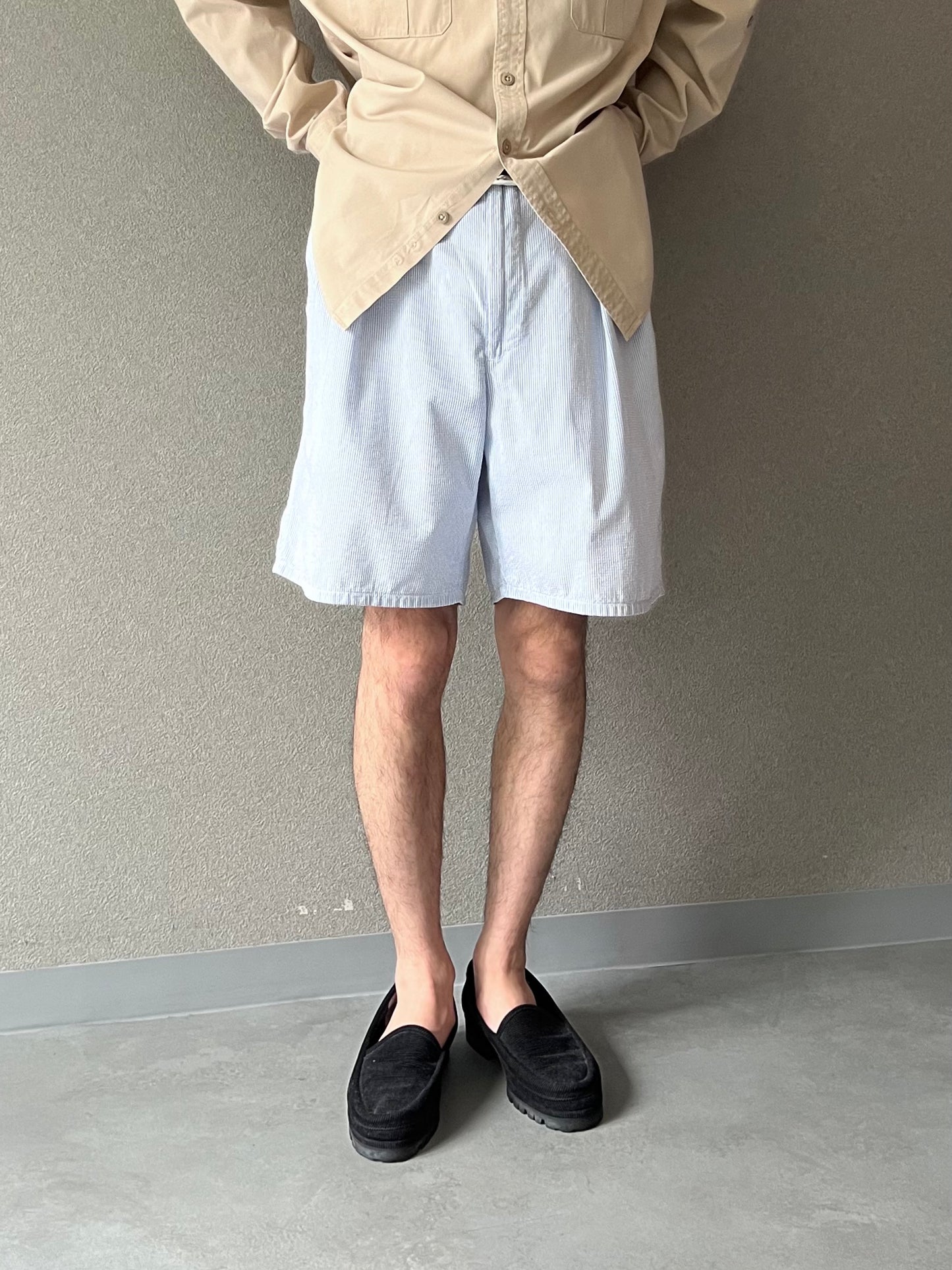 90's Polo Ralph Lauren seersucker shorts "Made in USA"