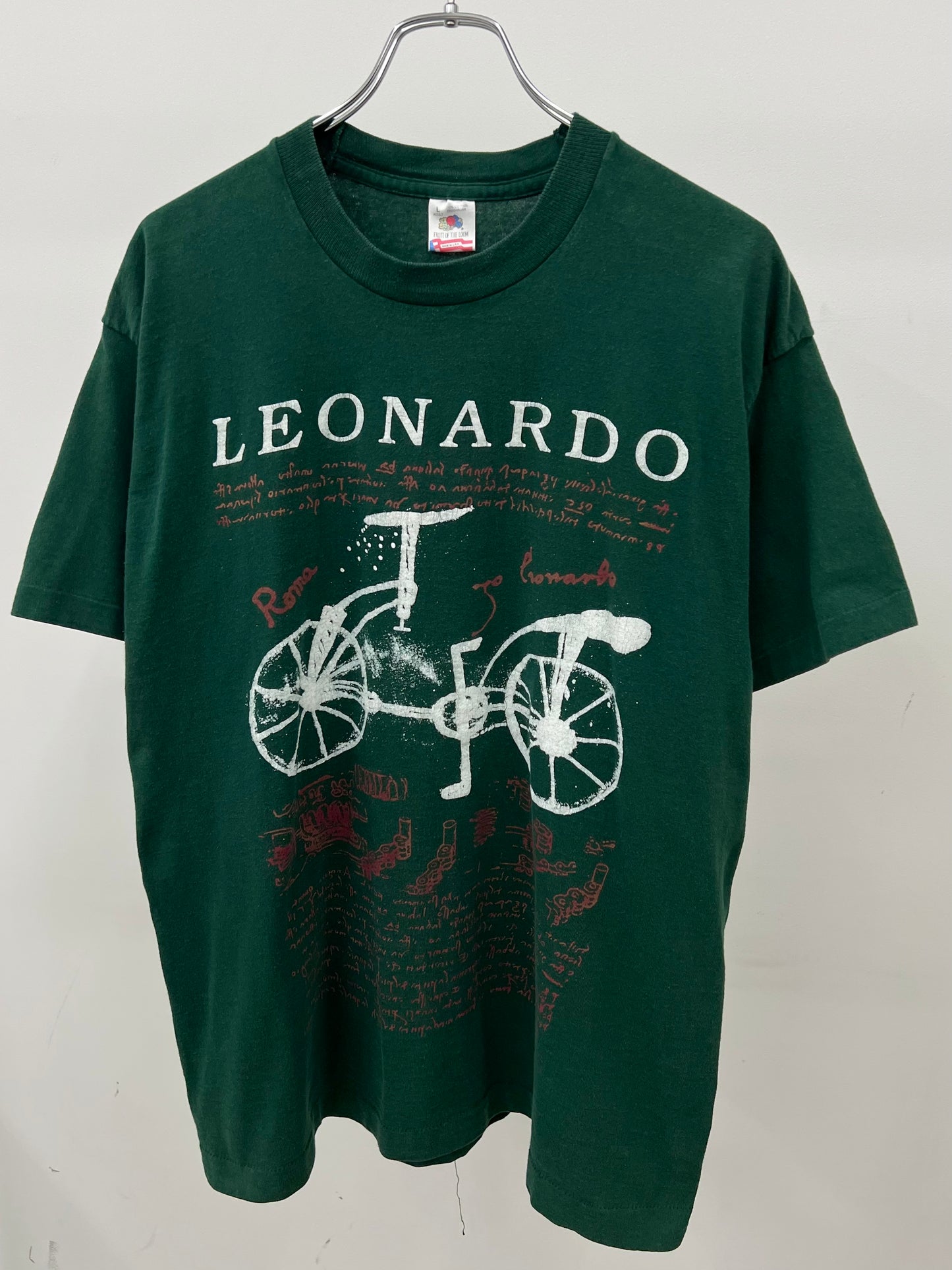 90's LEONARDO DA VINCI t-shirt "Made in USA"