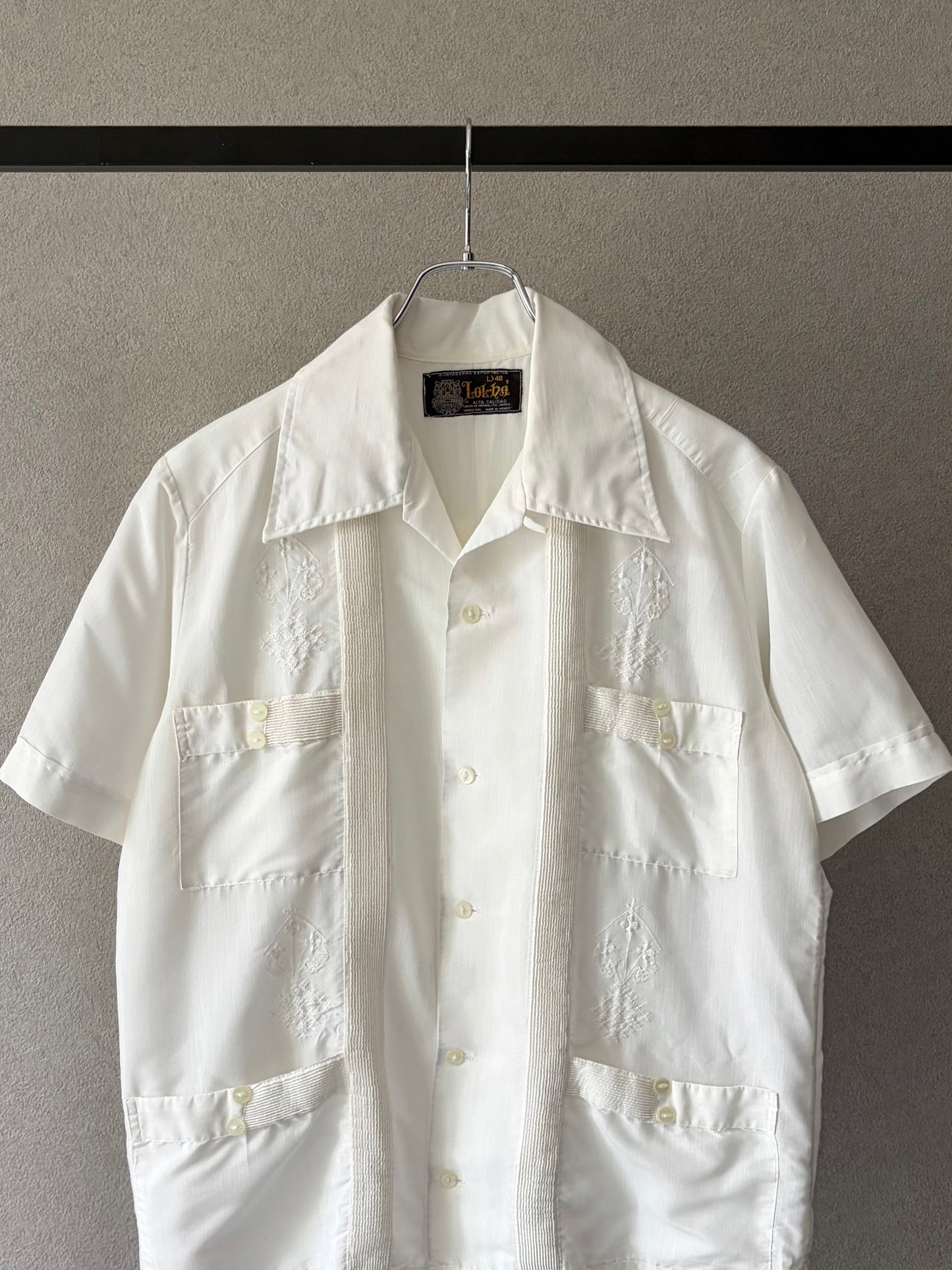 80's LOL BA guayabera shirt