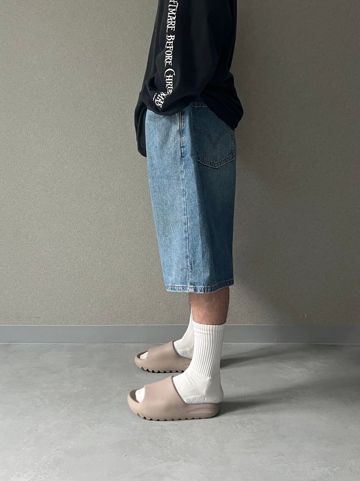 00's Levi's 569 denim shorts