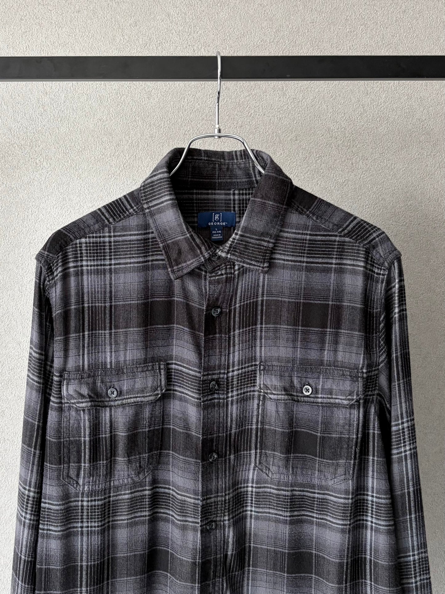 00's GEORGE flannel shirt