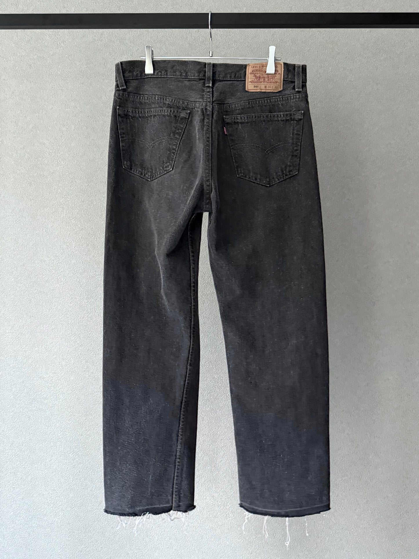 90's Levi's 501 yarn dyed denim pants "Made in USA"