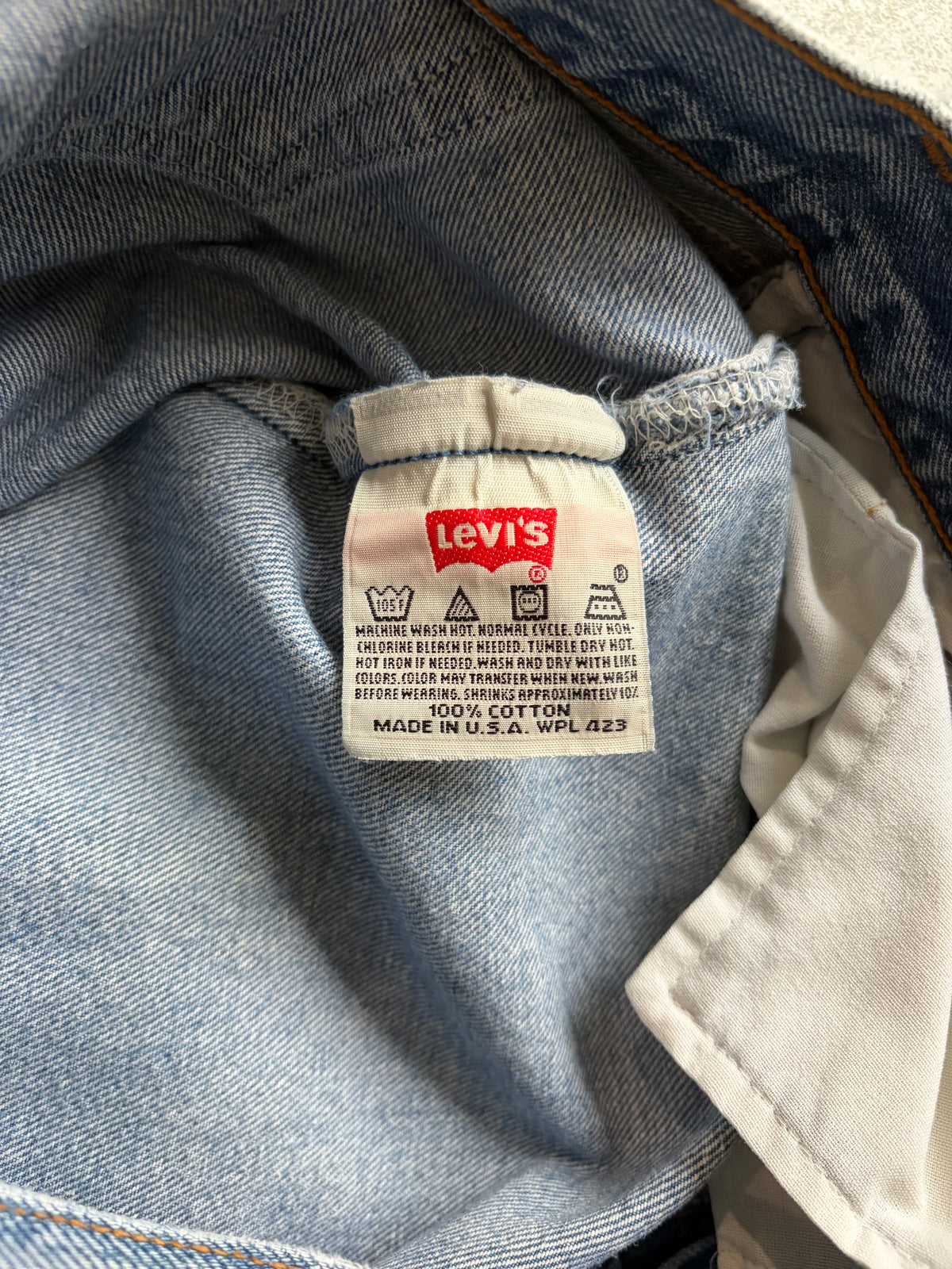 90's Levi's 501 denim pants "Made in USA"