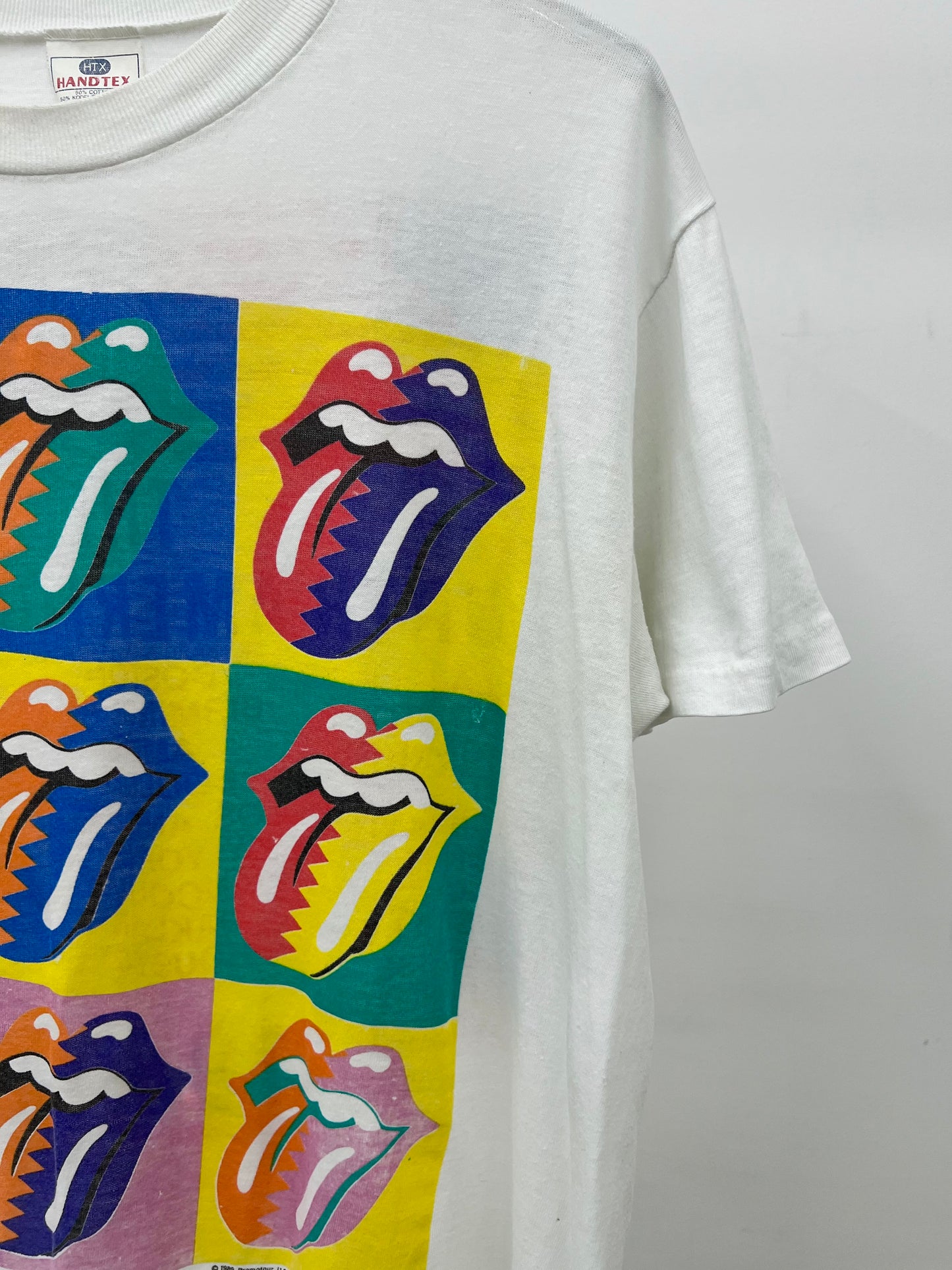 80's THE ROLLING STONES music t-shirt "Made in USA"