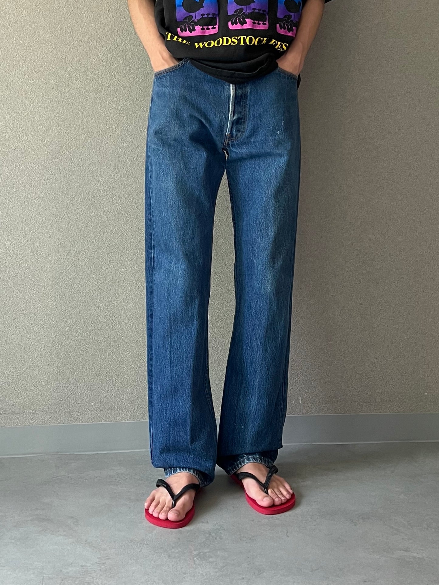 80's Levi's 501 denim pants "Made in USA"