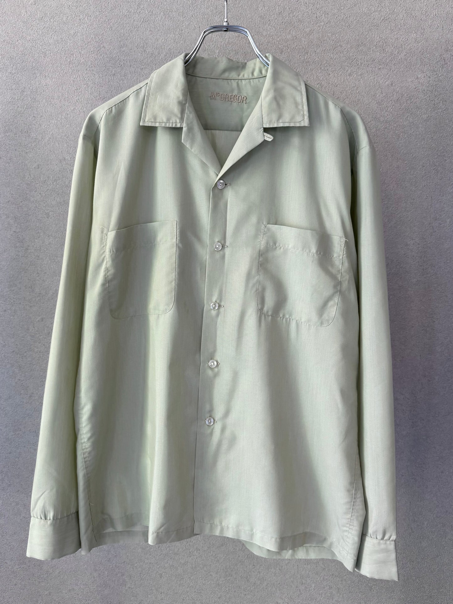 60's〜 McGREGOR vintage open caller shirt
