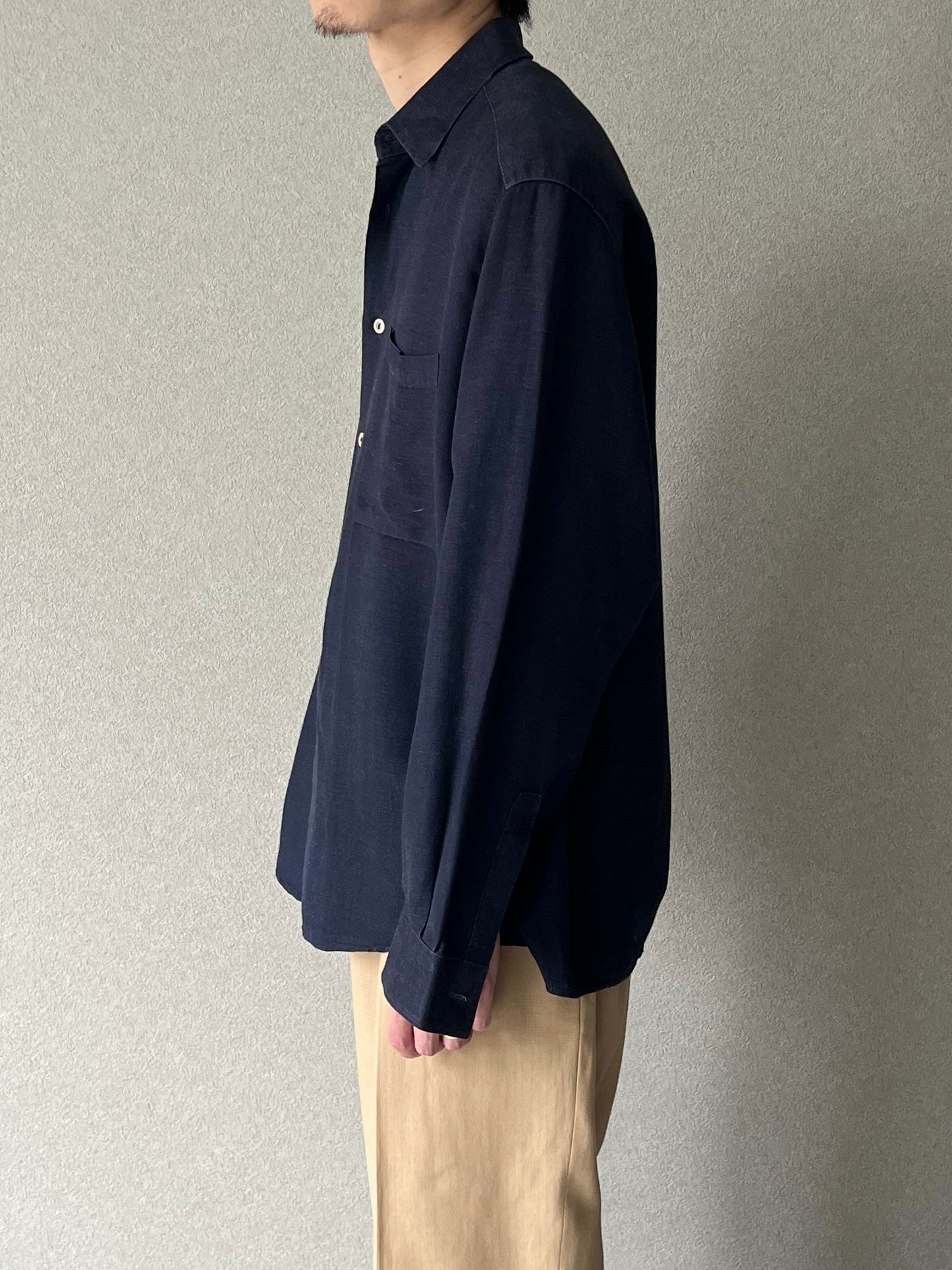 UNKNOWN irish linen shirt