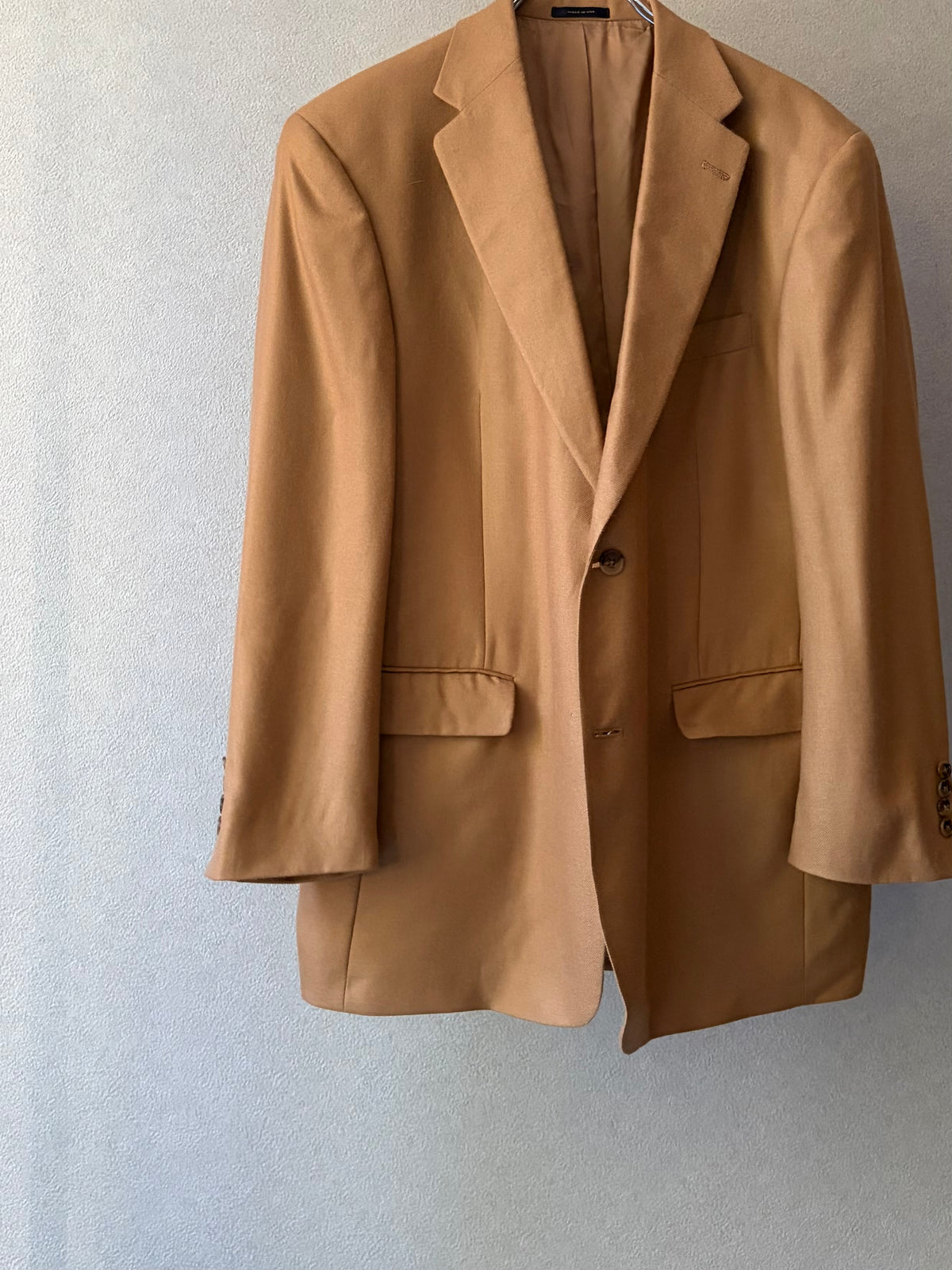90's Dillard's × Loro Piana cashmere tailored jacket "Made in USA"