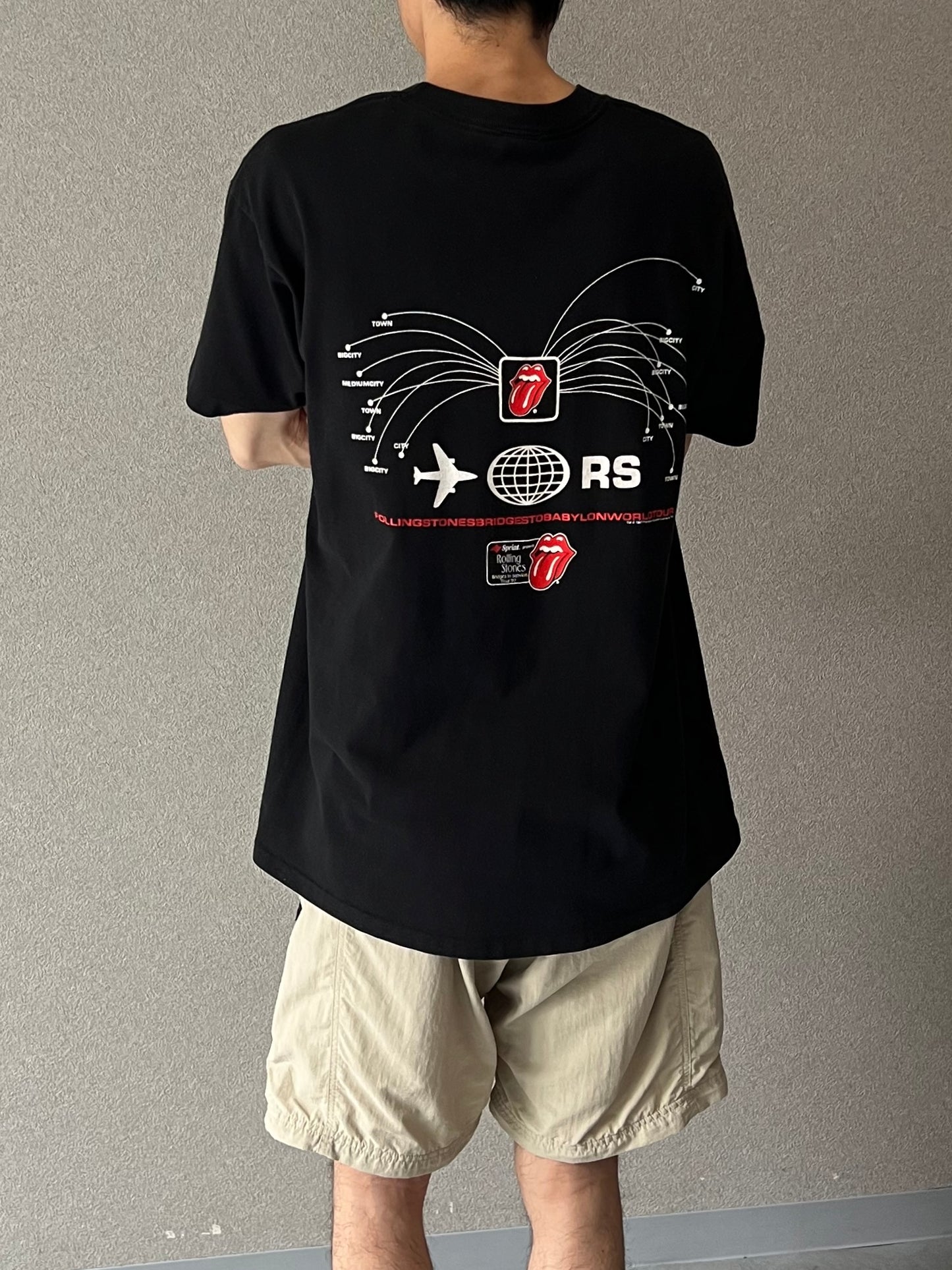 90's The Rolling Stones music t-shirt