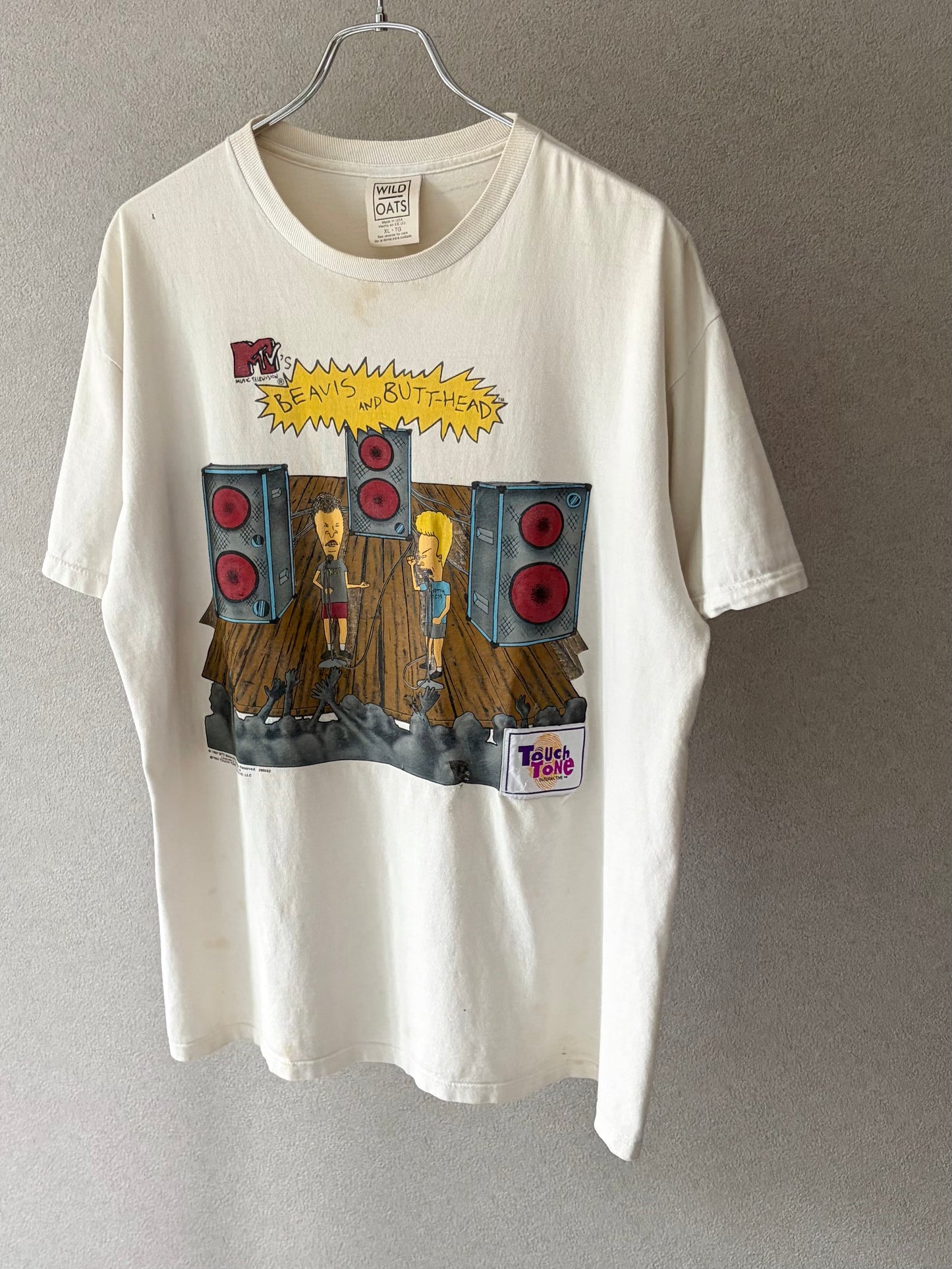 90's Beavis and Butt-Head print t-shirt "Made in USA"