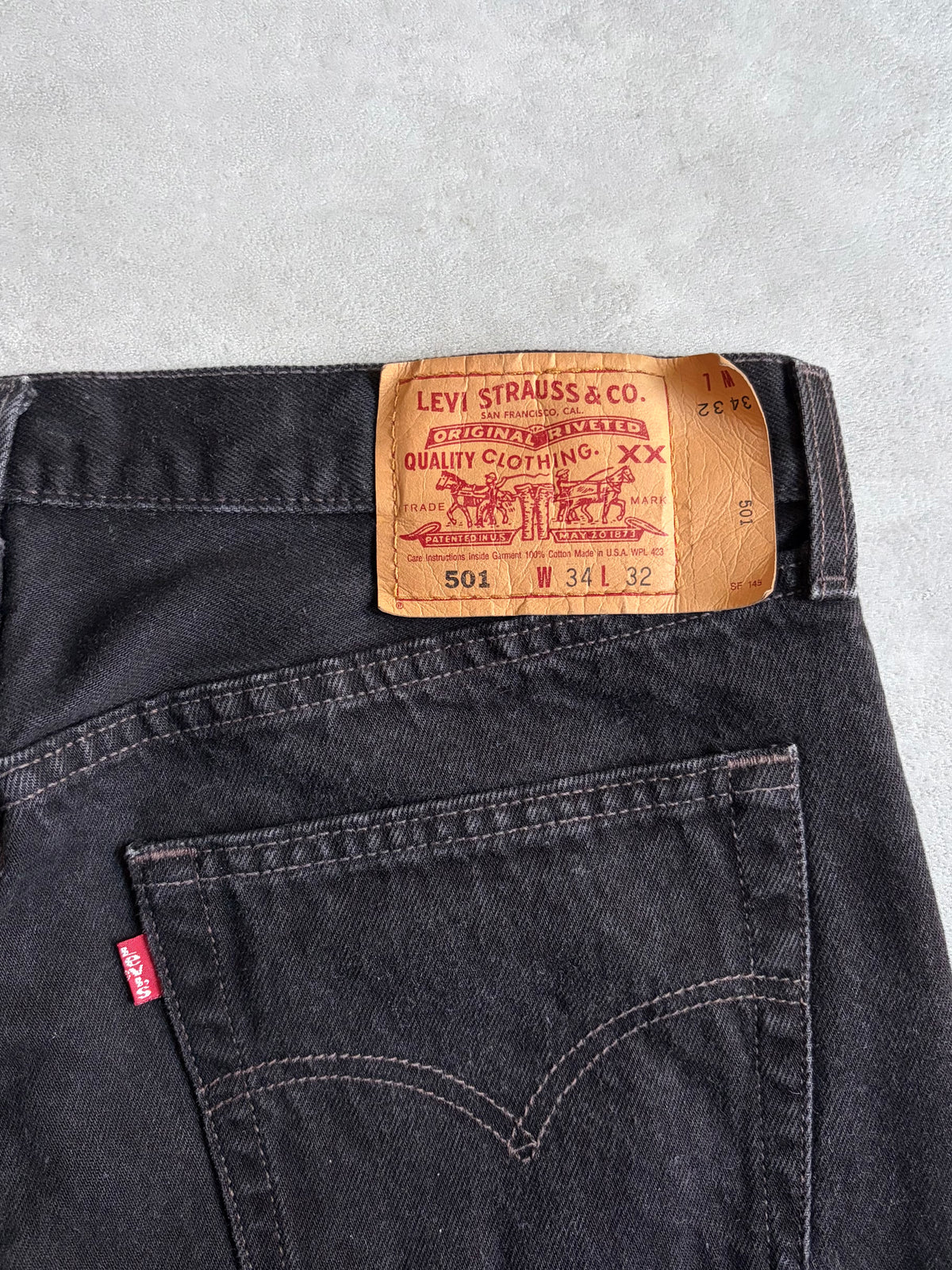 90's Levi's 501 denim pants "Made in USA"
