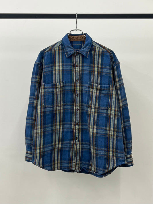 90's〜 ST. JOHN'S BAY flannel shirt