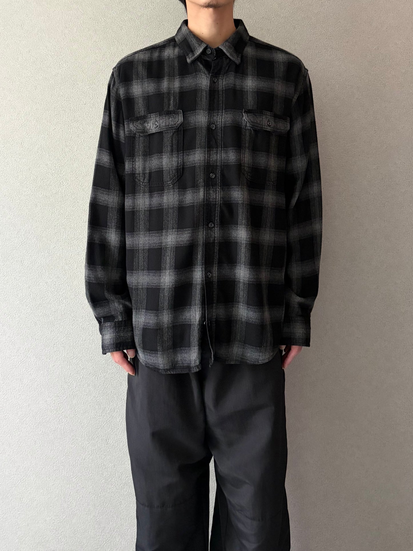 10's GEORGE light flannel shirt