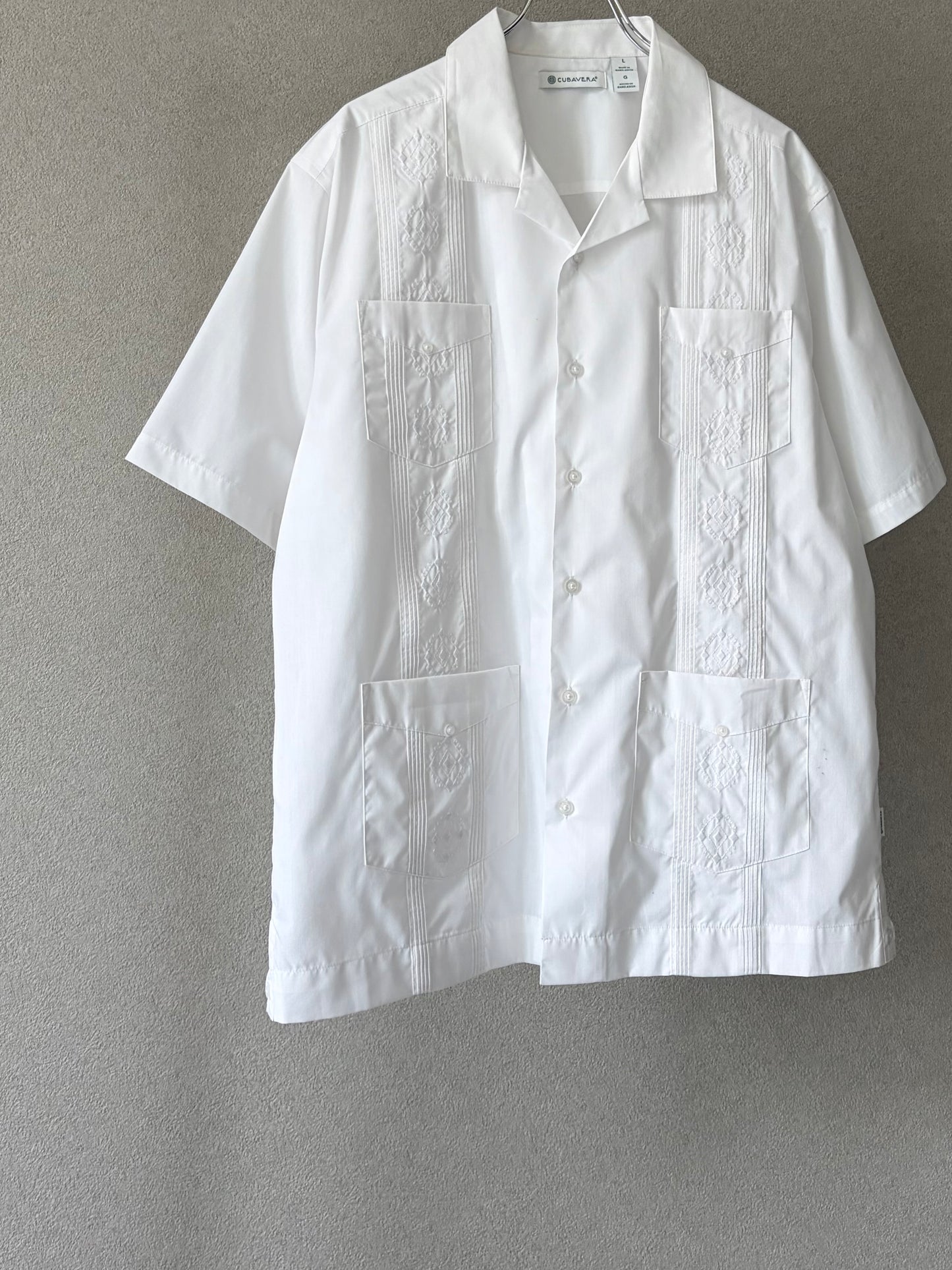 00's CUBAVERA guayabera shirt