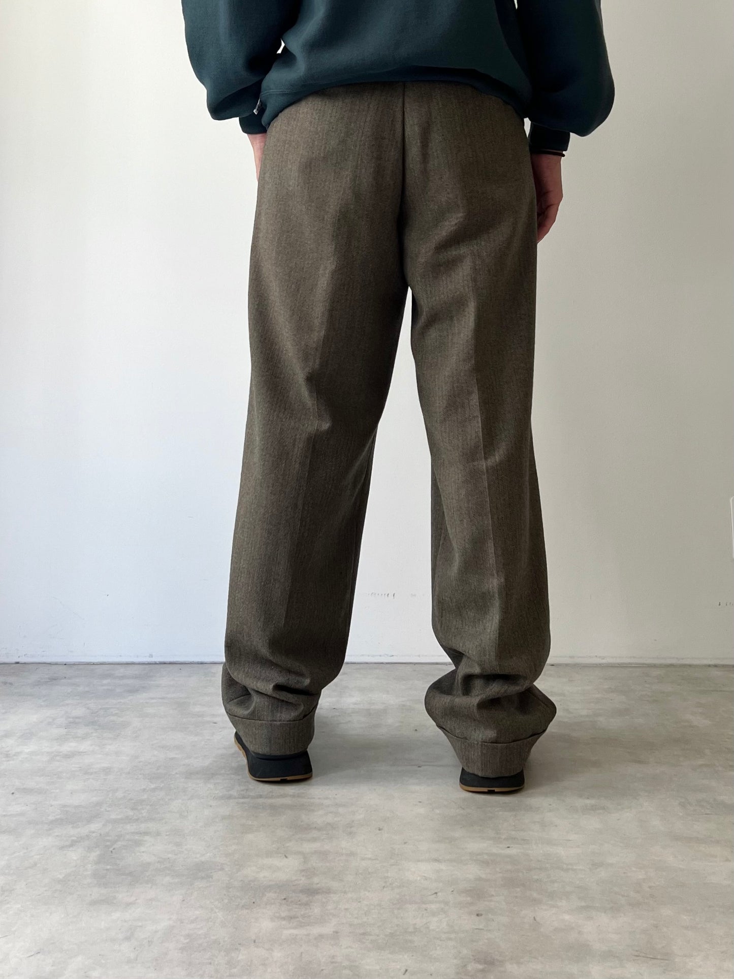 90's Polo University wool slacks