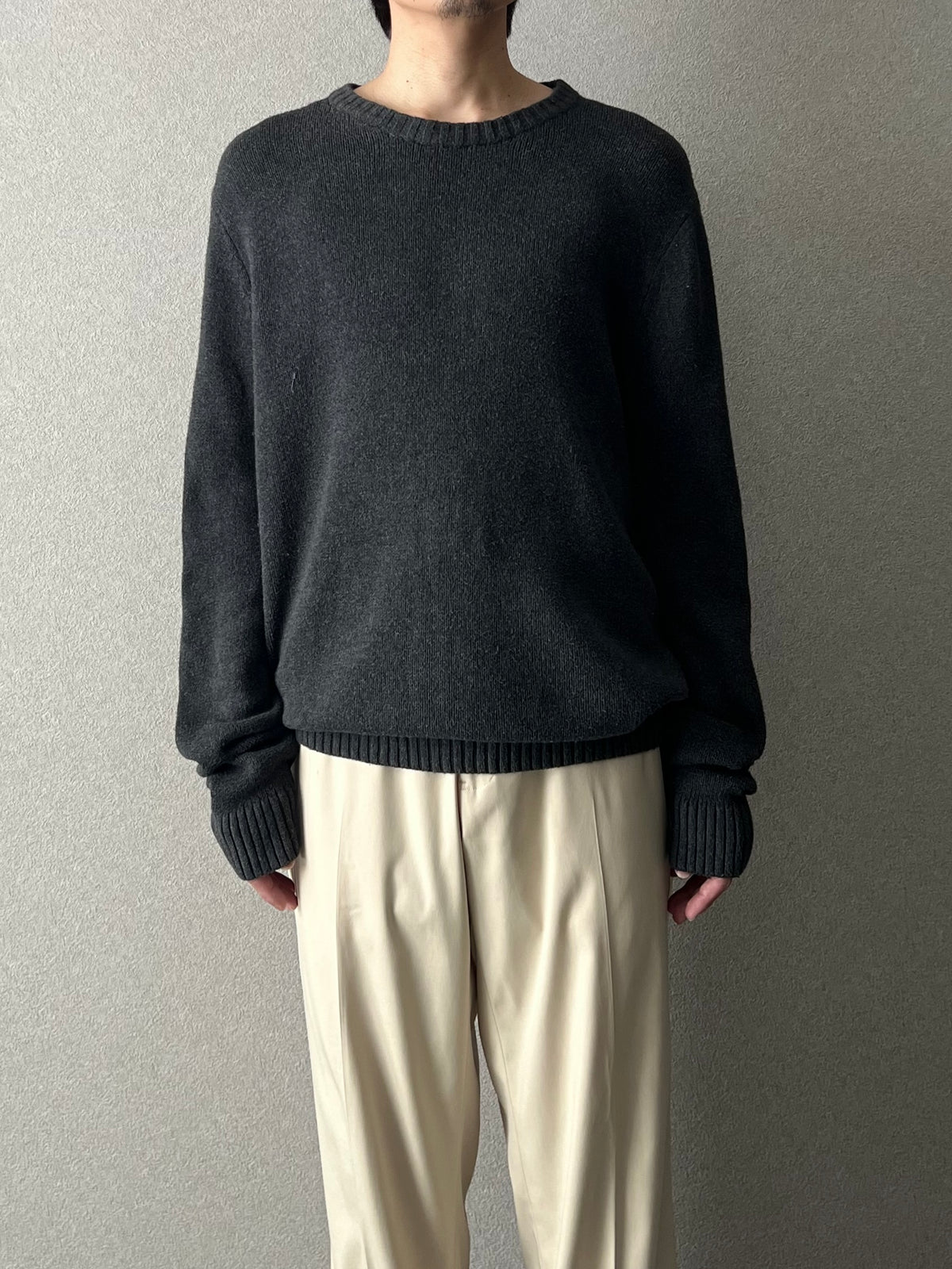 00's croft & barrow cotton knit sweater