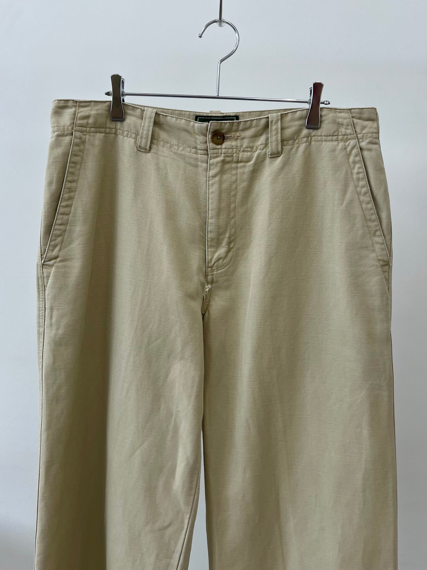 00's Eddie Bauer linen pants