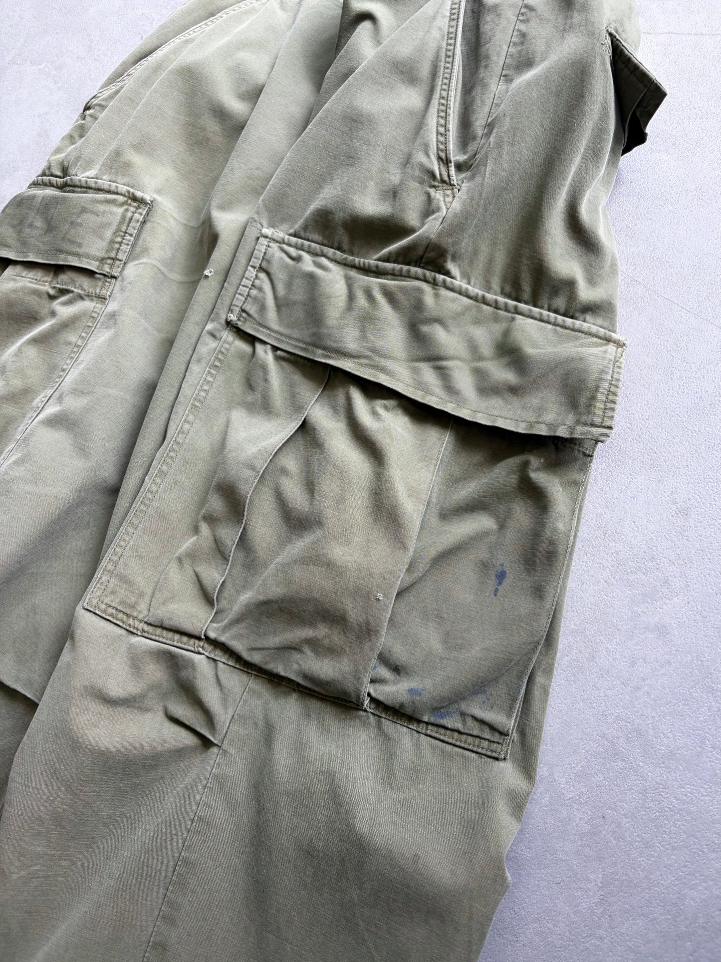 60's US.ARMY jungle fatigue pants "3rd"