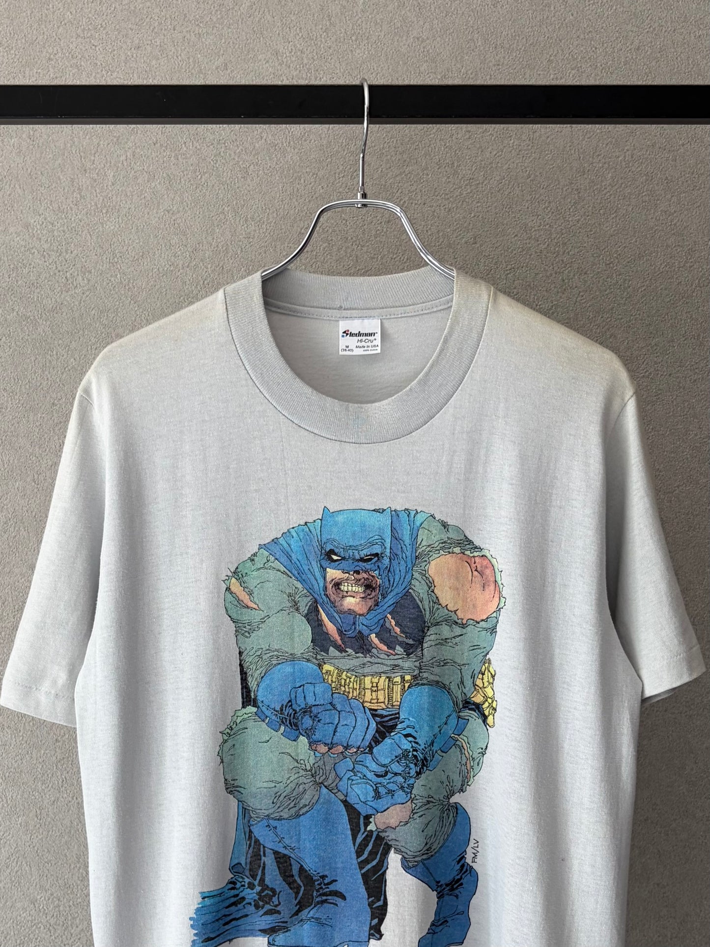 80's BATMAN THE DARK KNIGHT FRANK MILLER t-shirt "Made in USA"