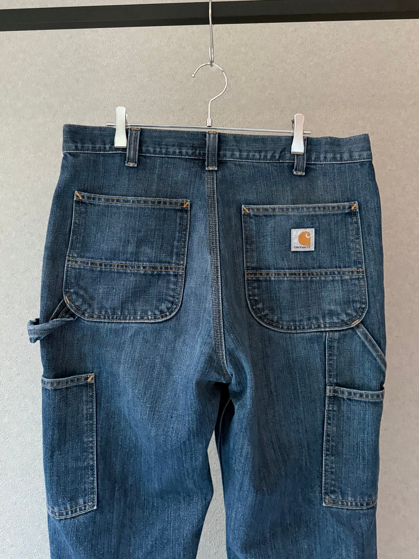 00's carhartt denim painter pants
