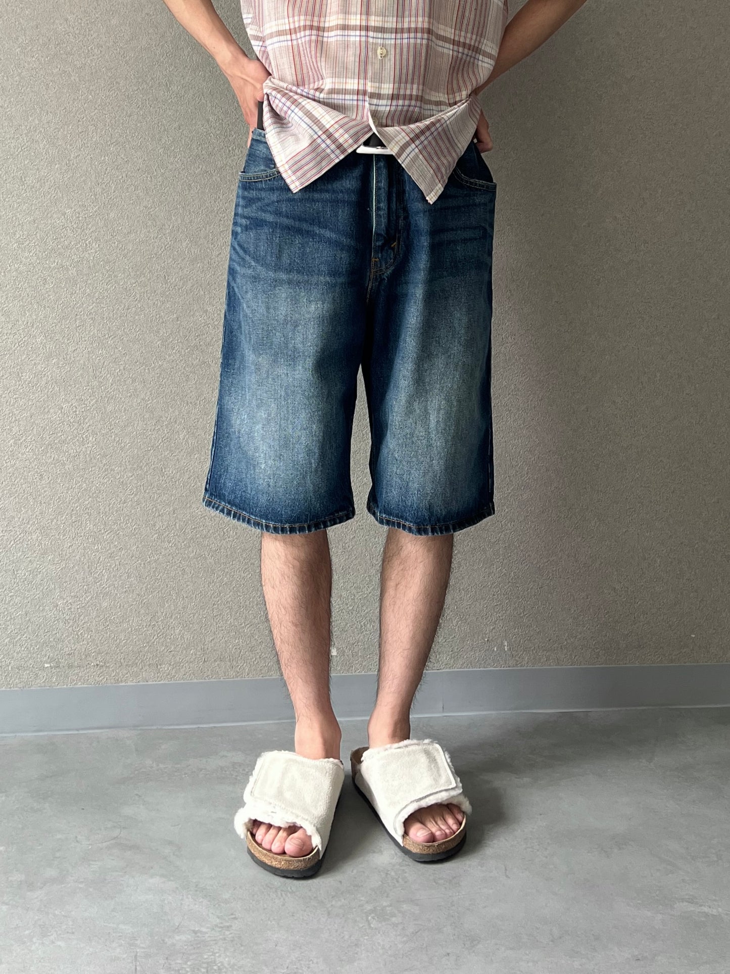 00's Levi's 569 denim shorts