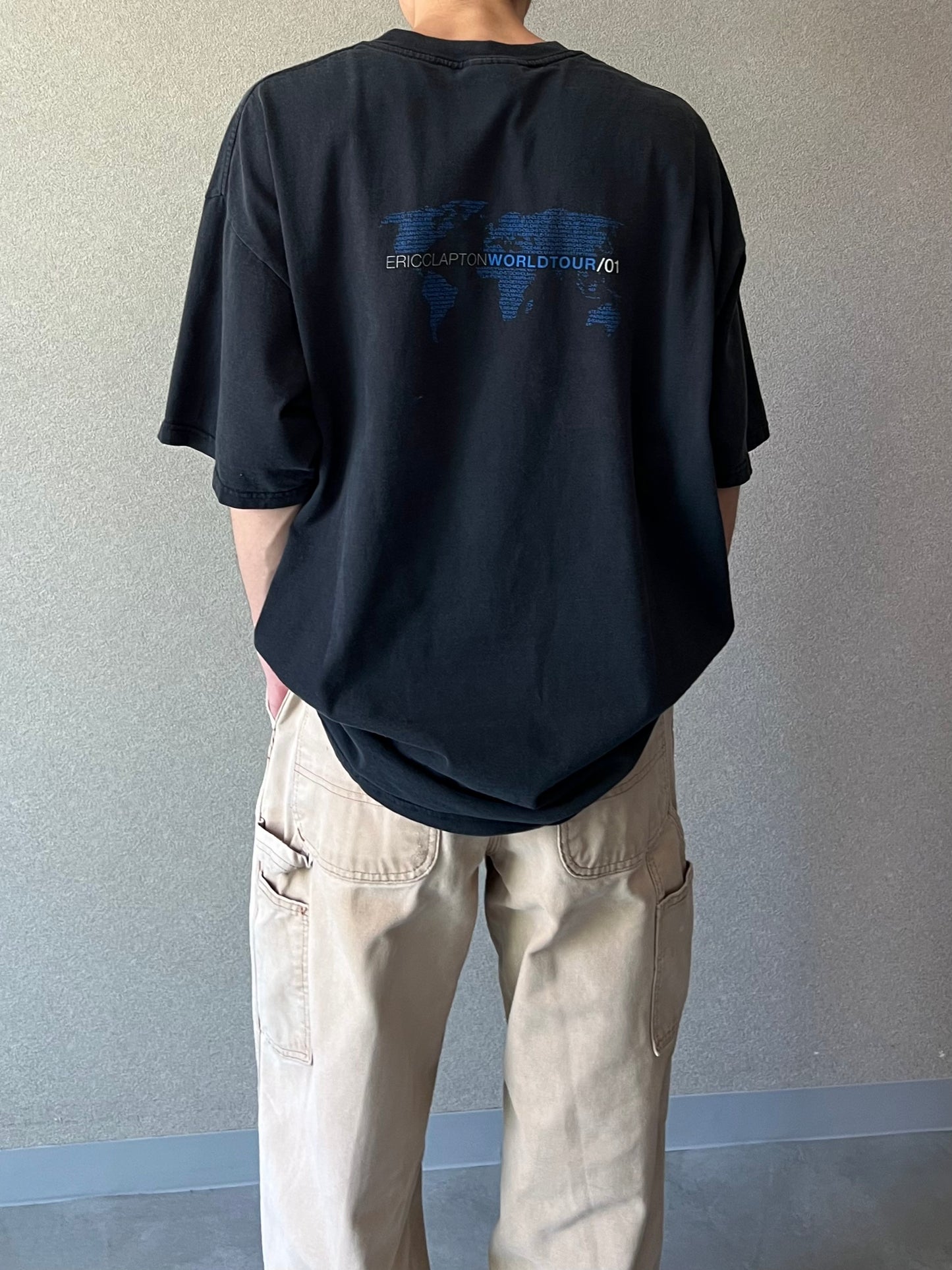 00's ERIC CLAPTON music t-shirt "Made in USA"