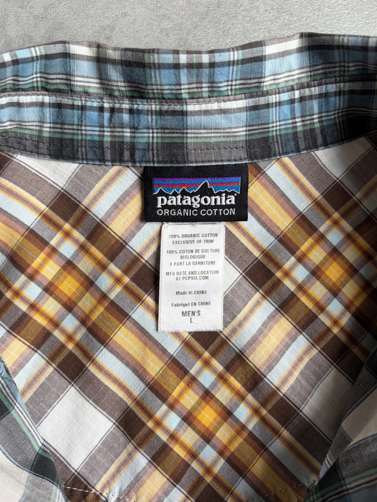 00's patagonia western shirt