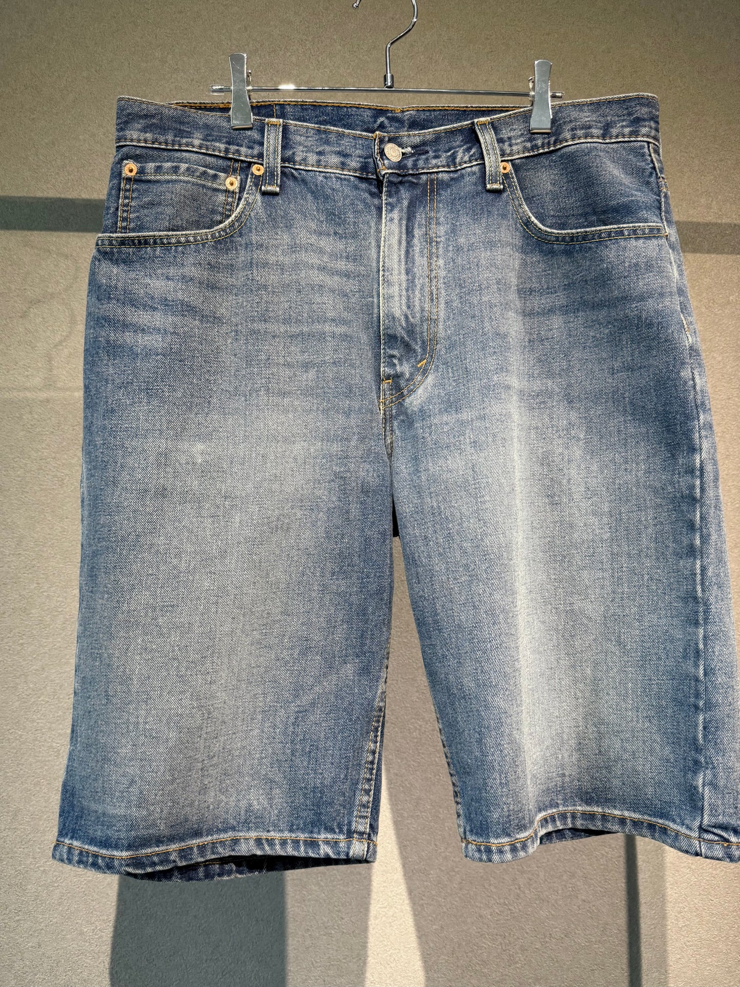 00's Levi's 569 denim shorts