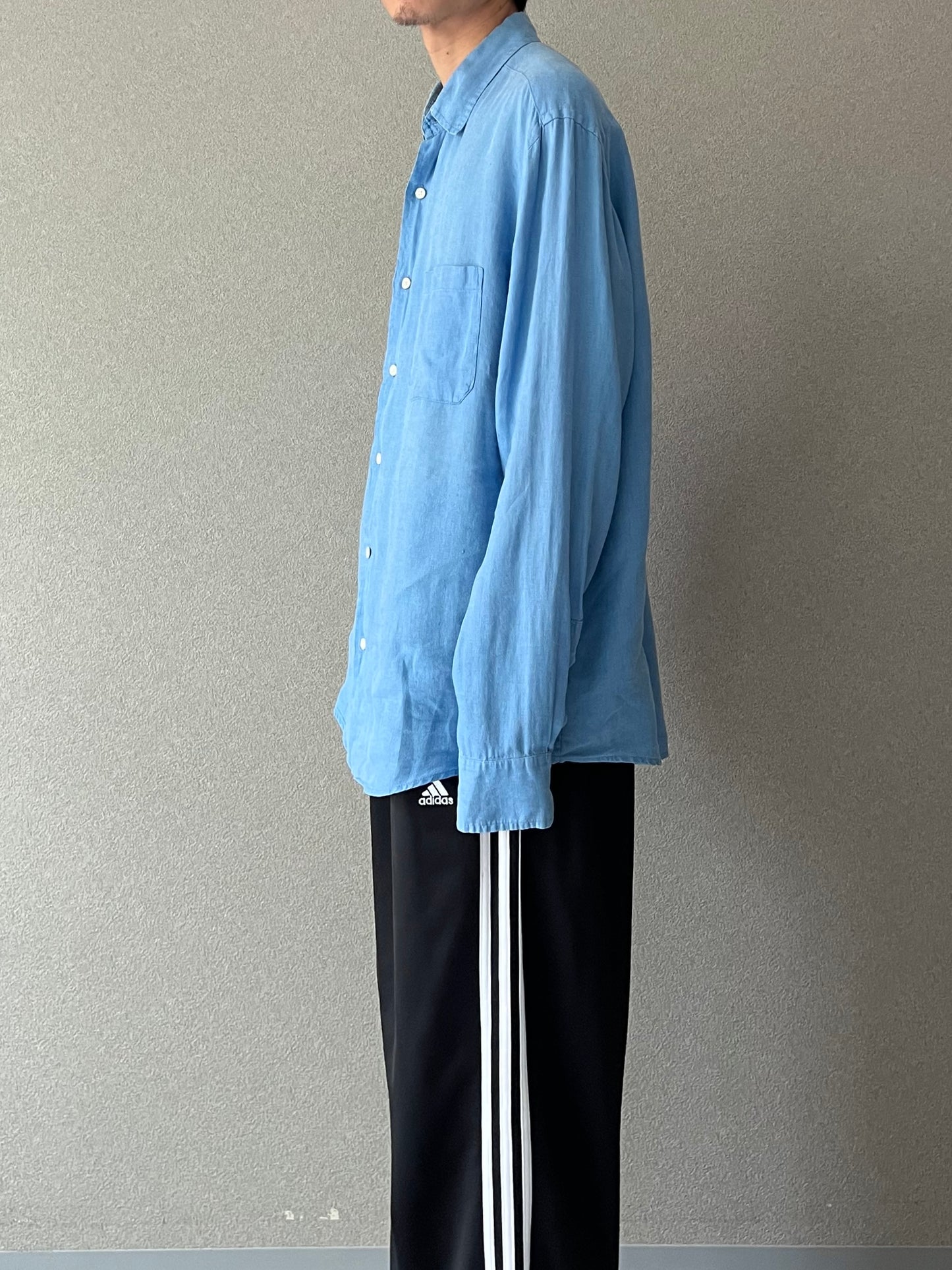 00's BANAN REPUBLIC linen shirt