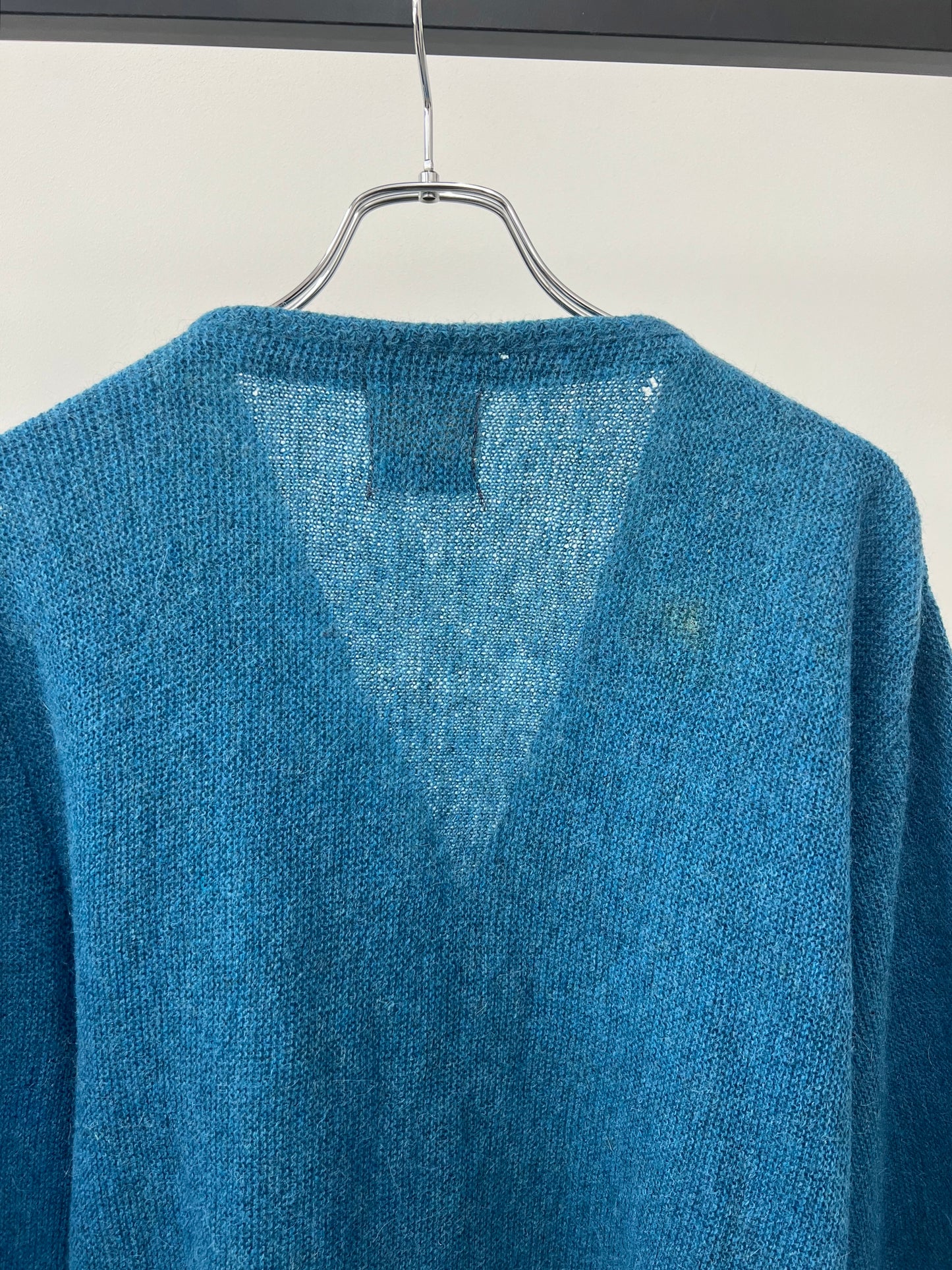 60's BRENT alpaca knit cardigan